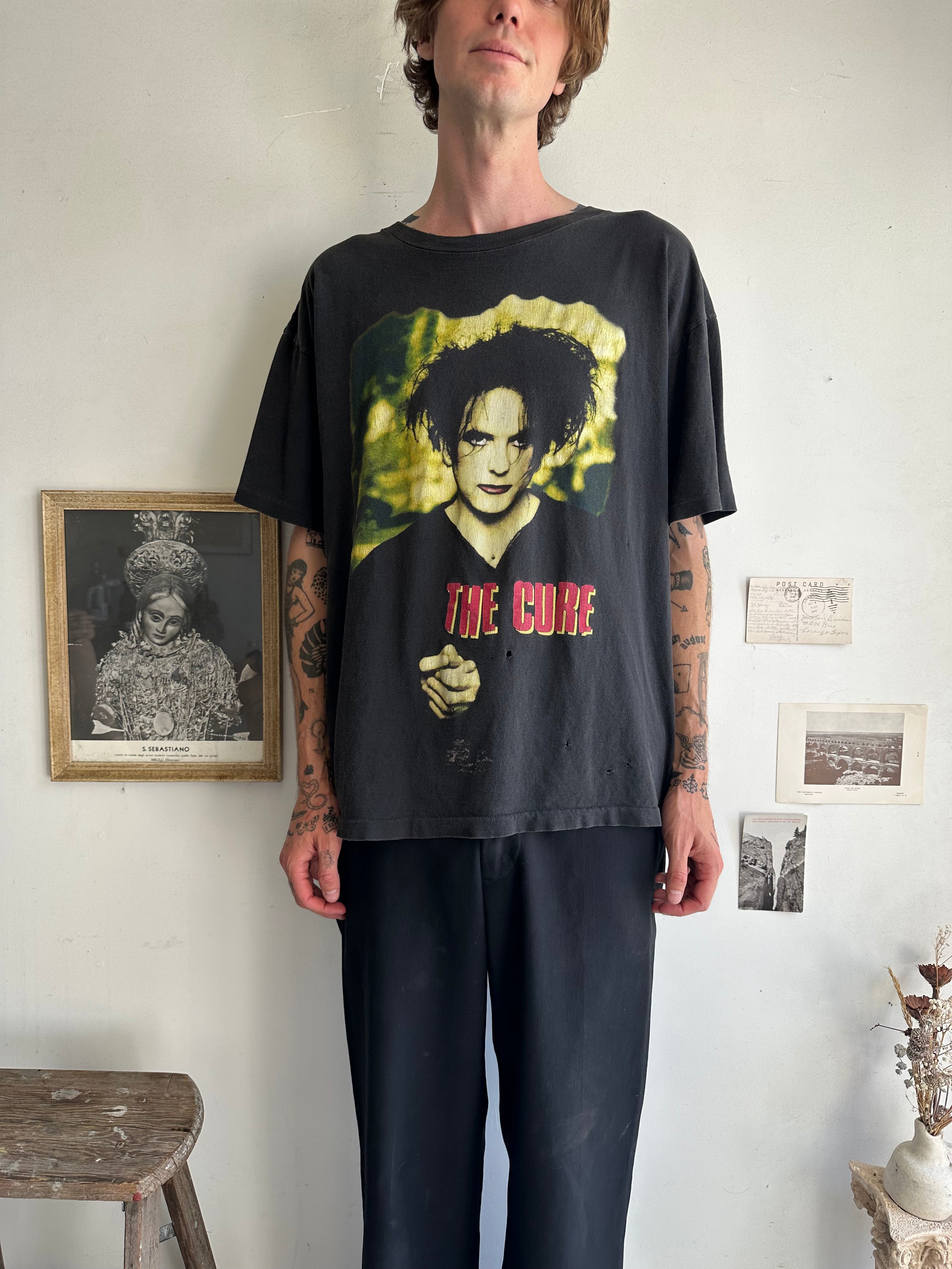 1990s Well-Worn The Cure T-Shirt (Boxy XL)