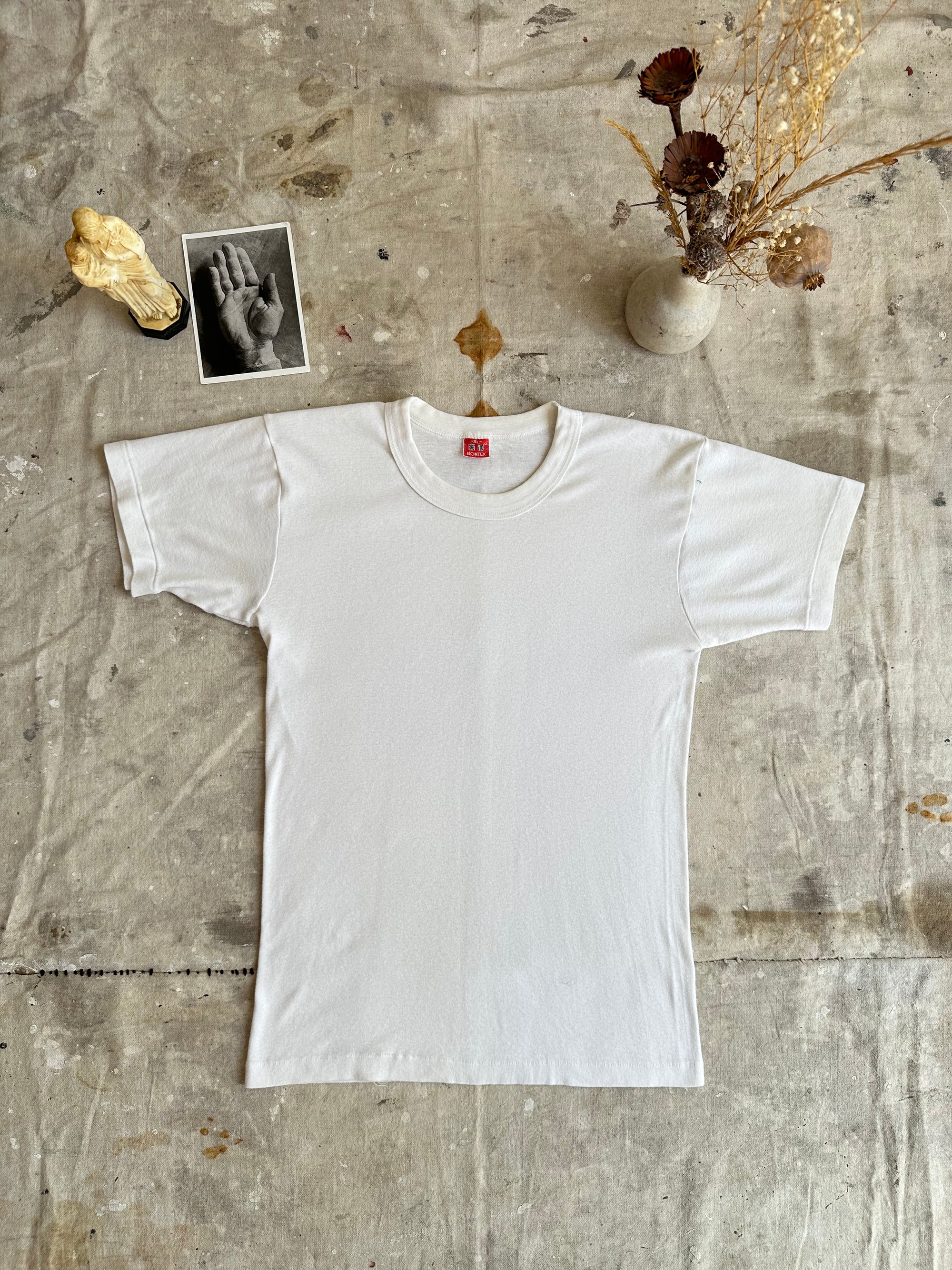 1980s White Blank