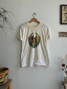 1980s Discolored Crest T-Shirt (M/L)