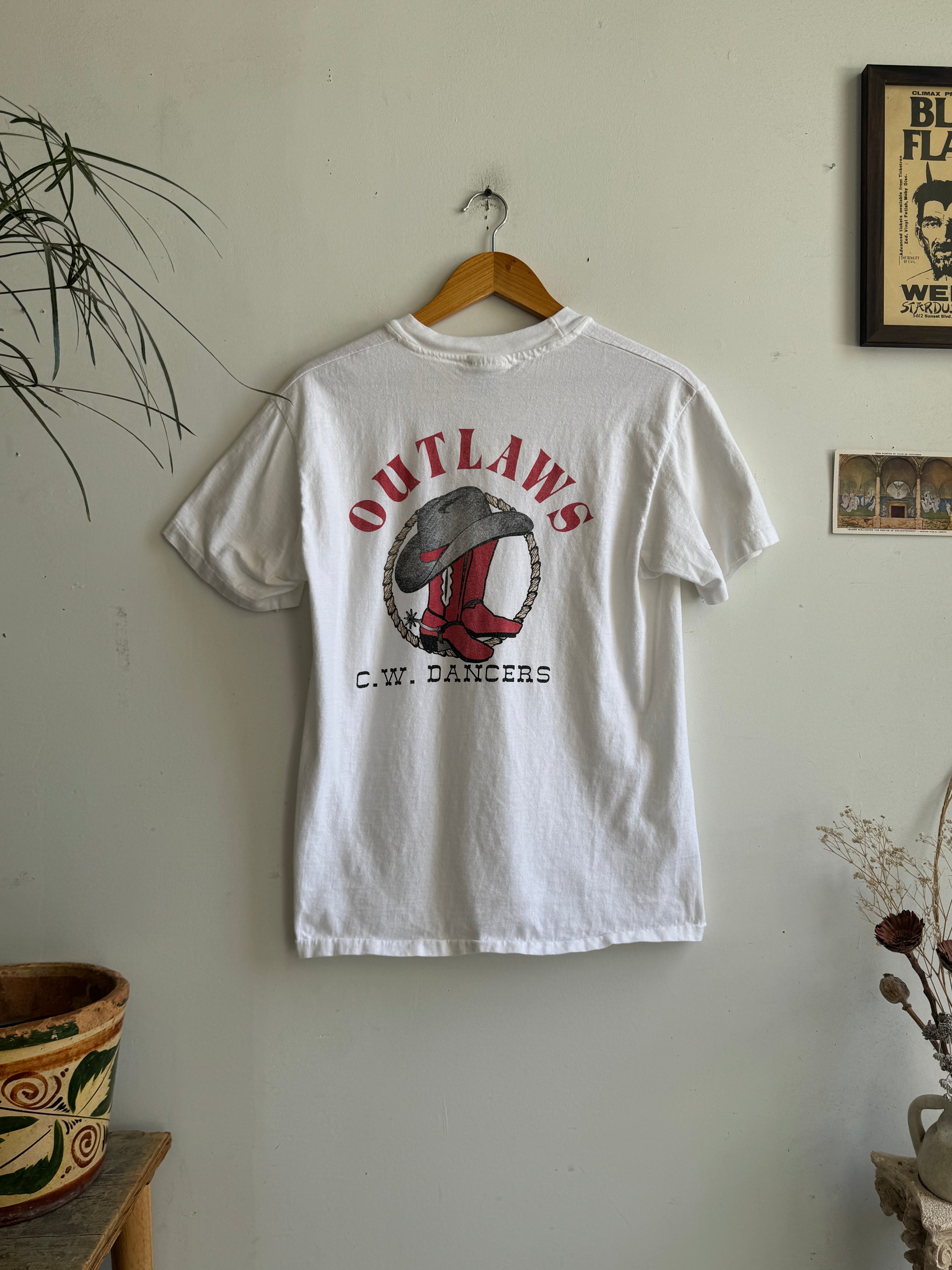 1990s Outlaws T-Shirt (M/L)