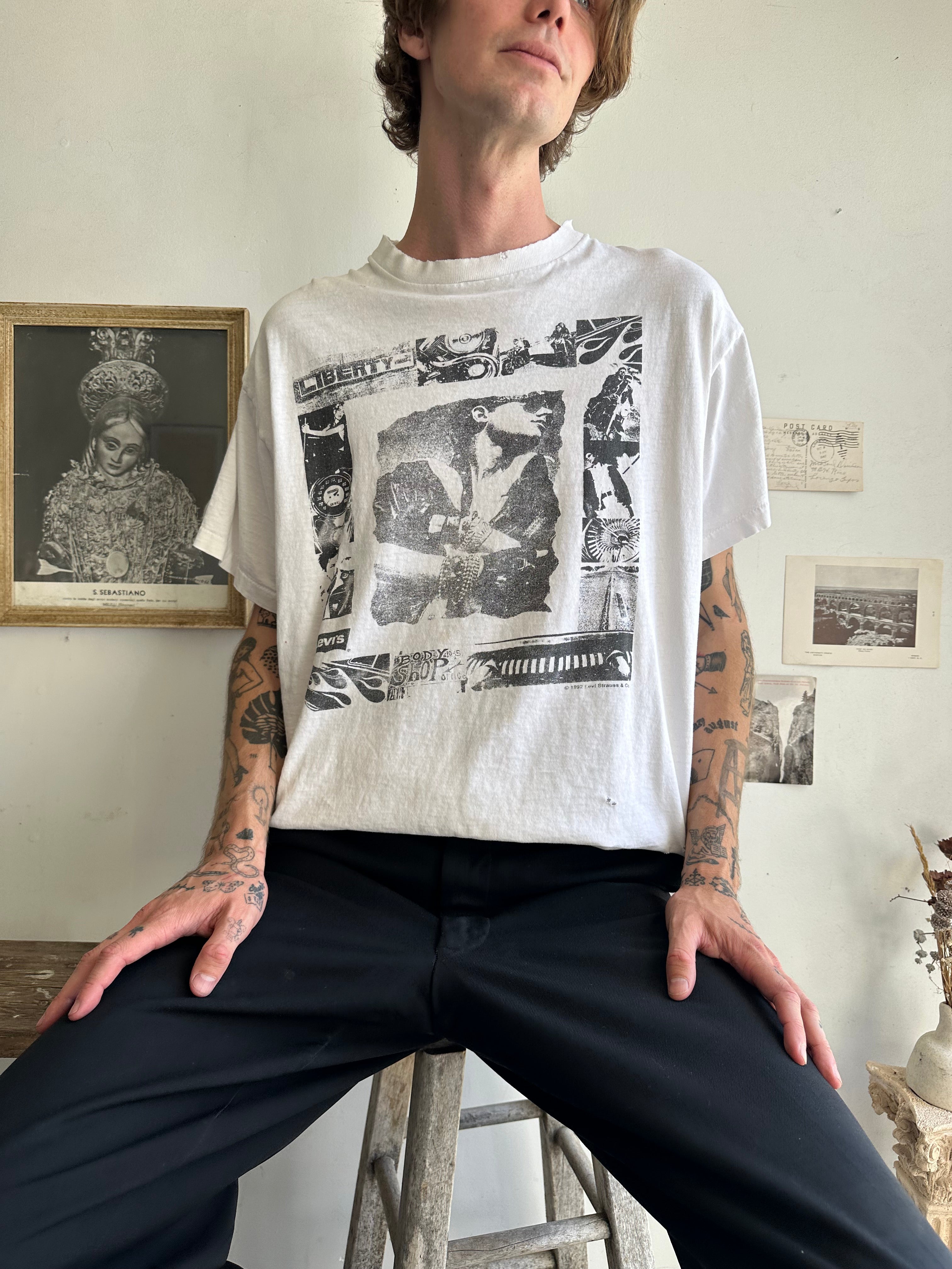 1992 Well-Worn Levi’s Body Shop Tee (XL)