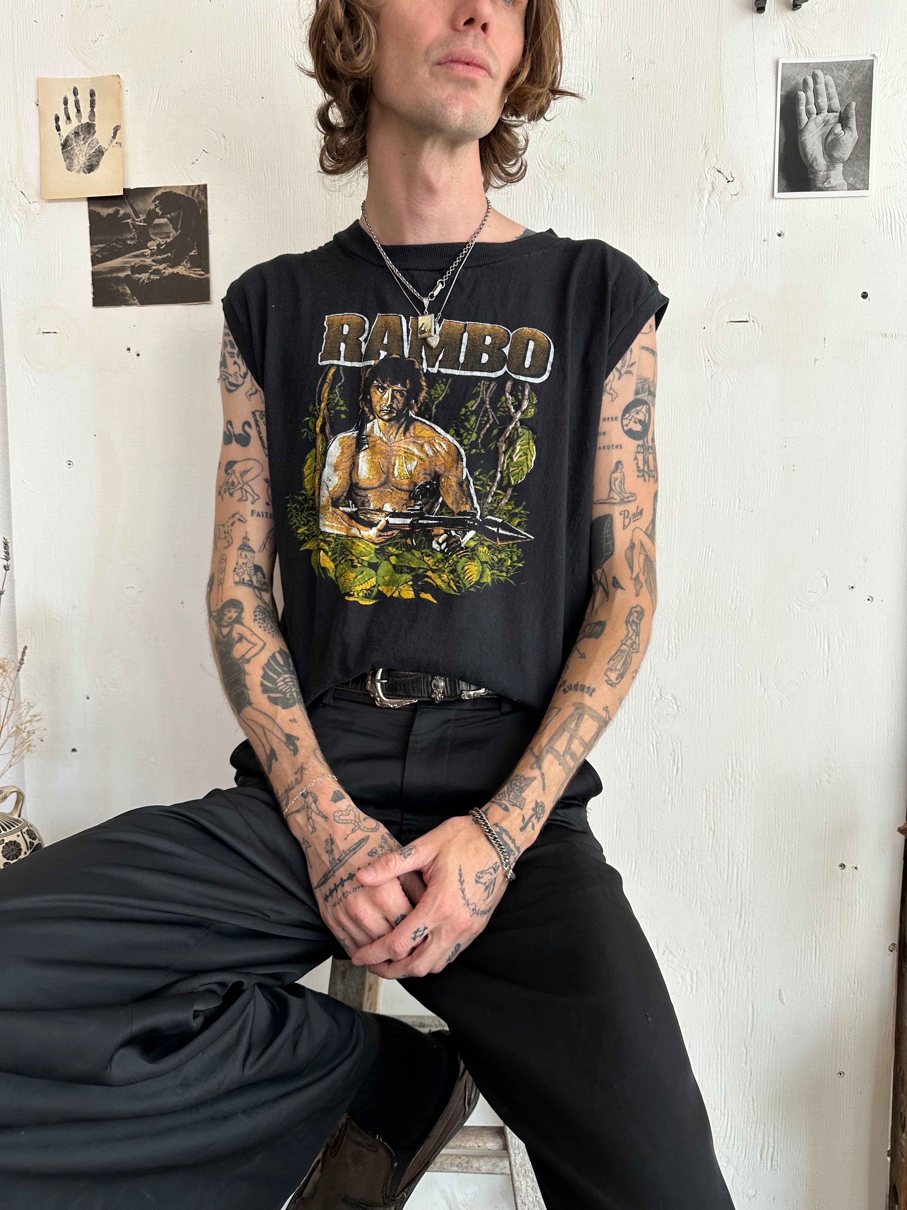 1980s Rambo Tank (Boxy M/L)