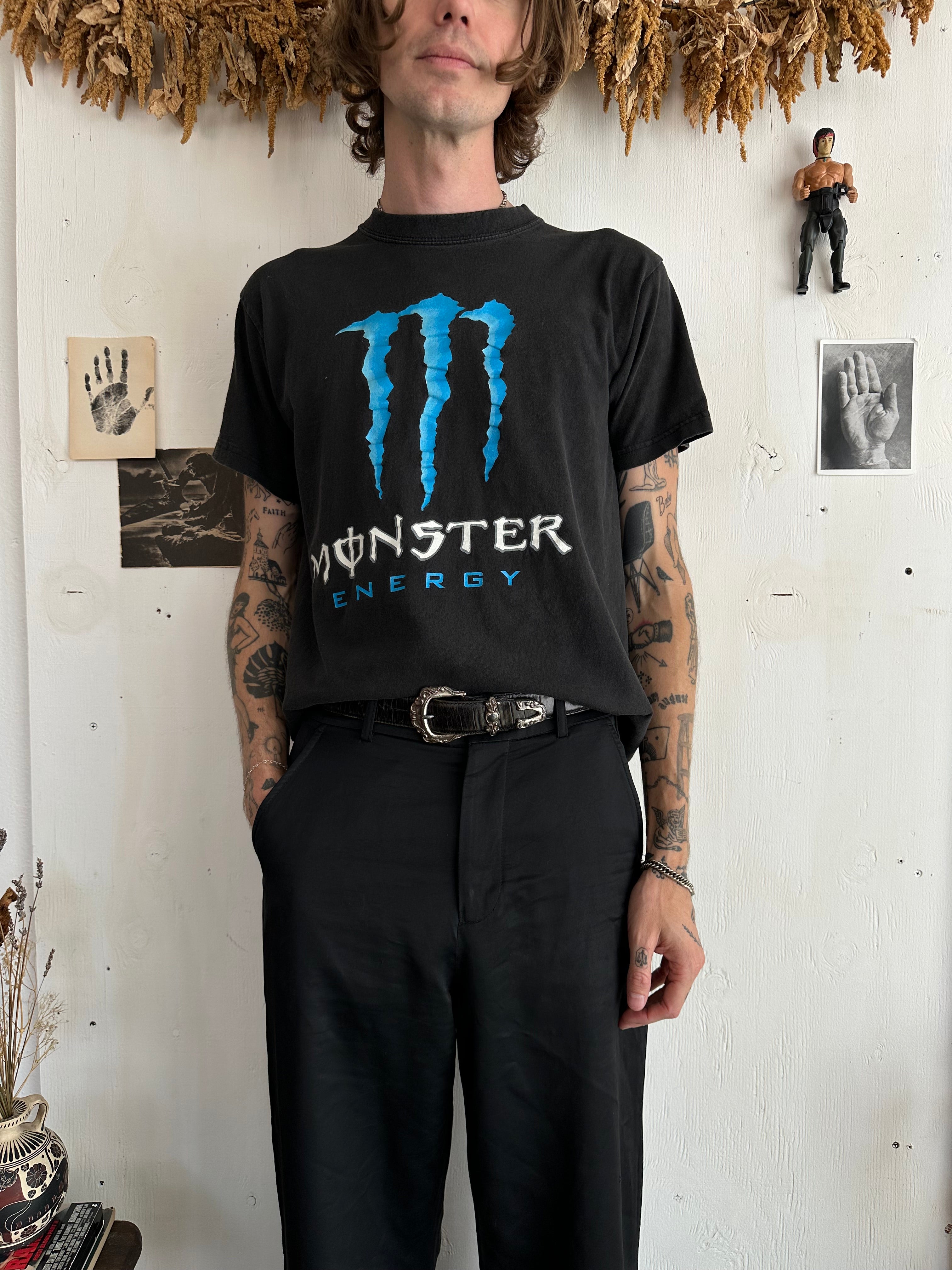 2000s Faded Monster Energy Tee (M)