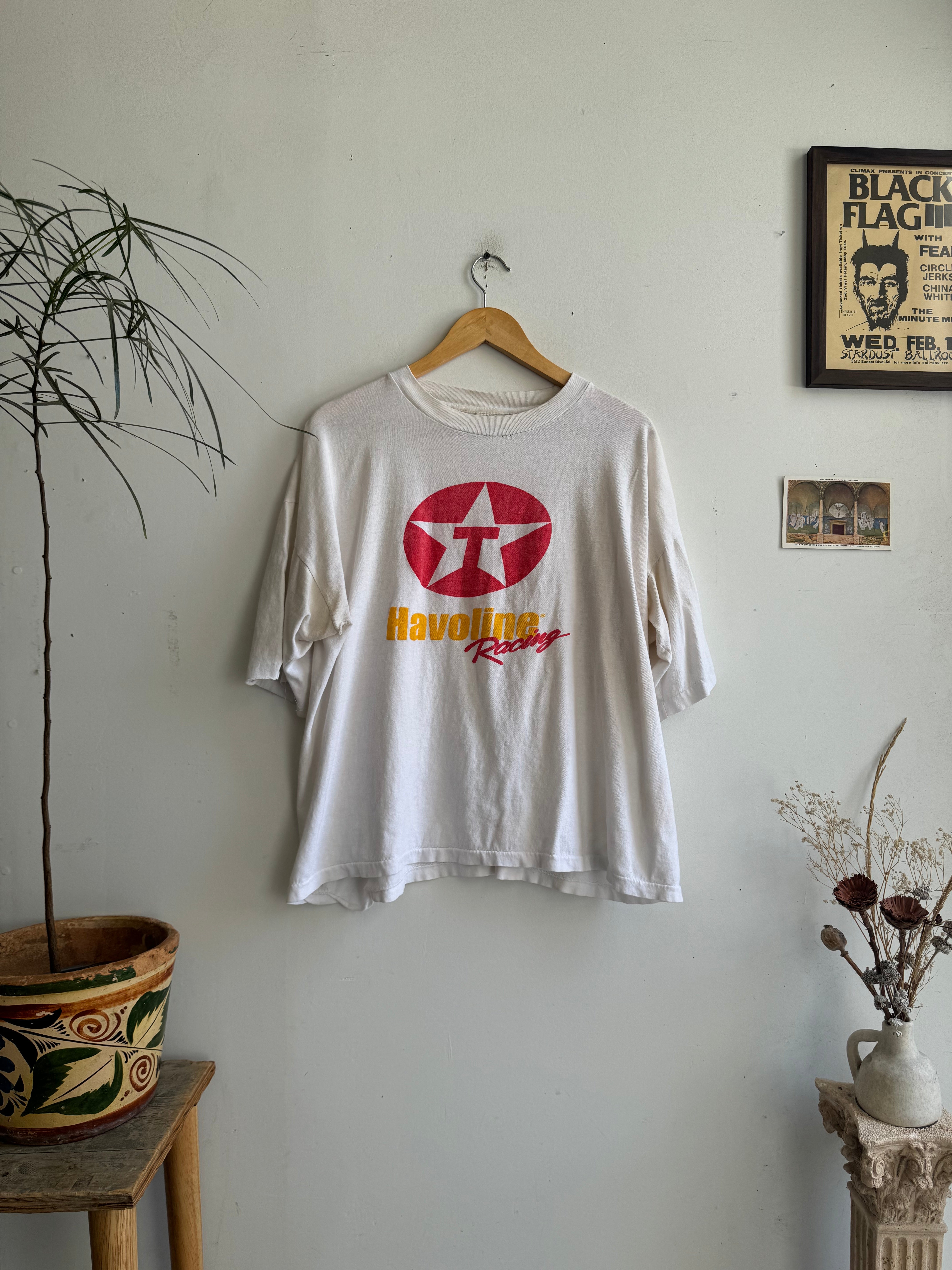 1980s Faded Havoline Racing Tee (Boxy XL)