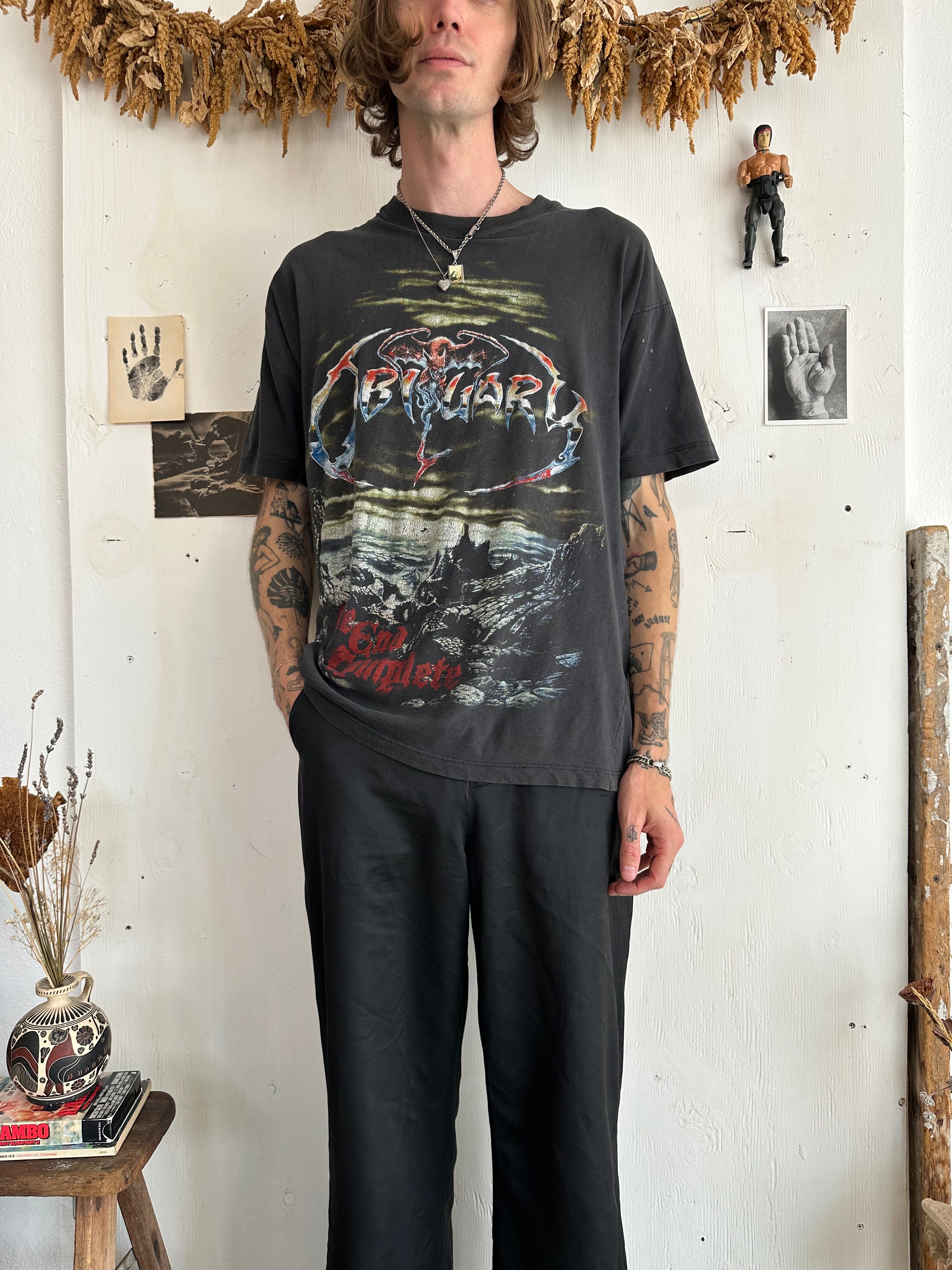 1990s Obituary The End Complete Double Sided T-Shirt (Boxy XL)