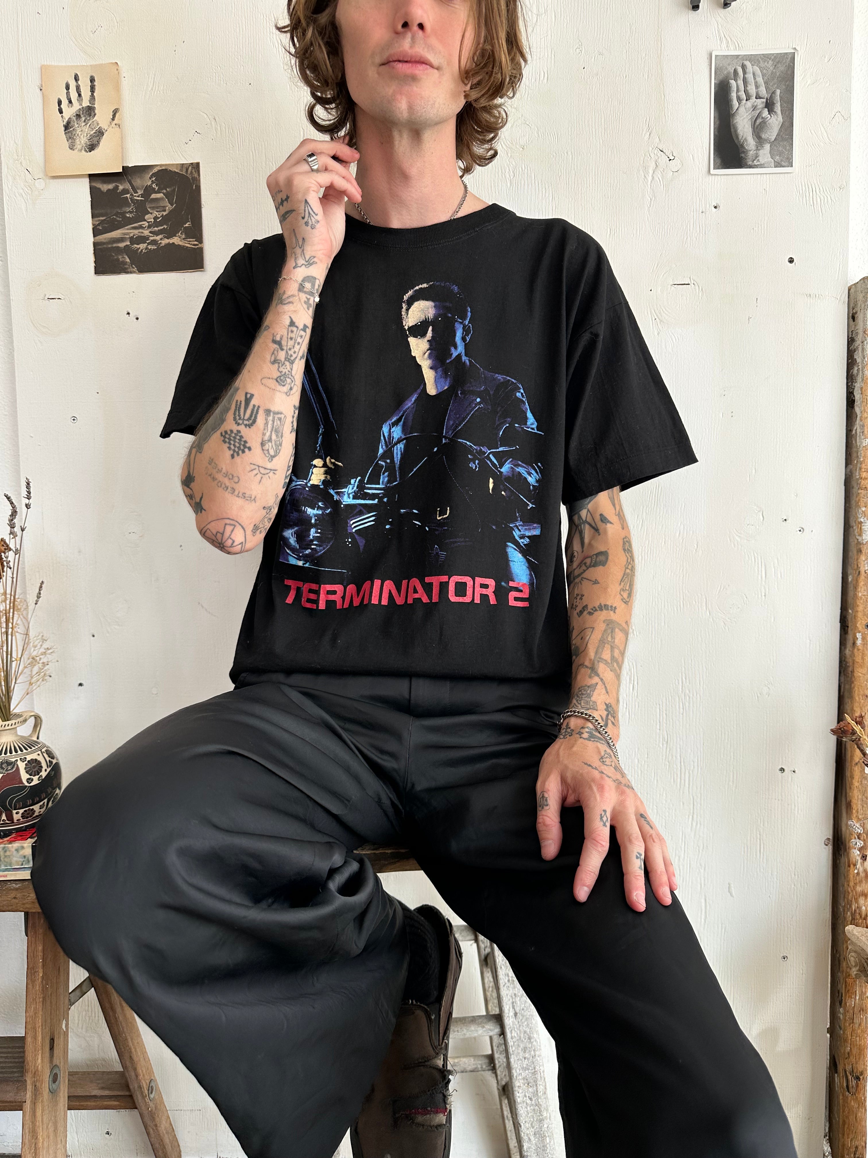 2000s Terminator 2 Bootleg Tee (L/XL)