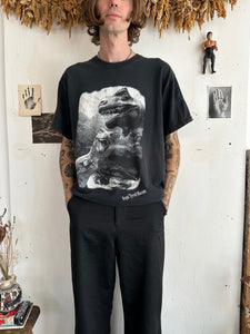 1990s Hand-Repaired Dinosaur T-Shirt (XL)