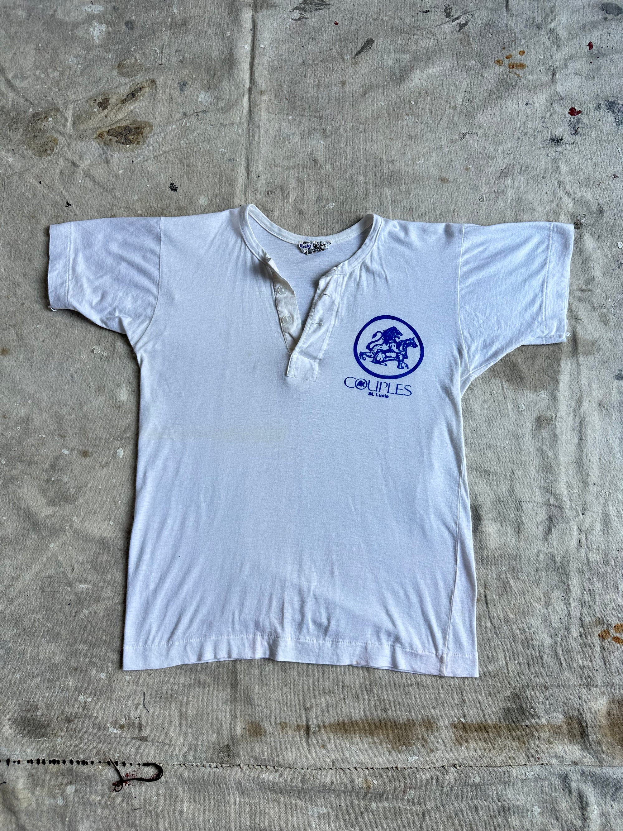 2000s Couples St. Lucia Henley Tee