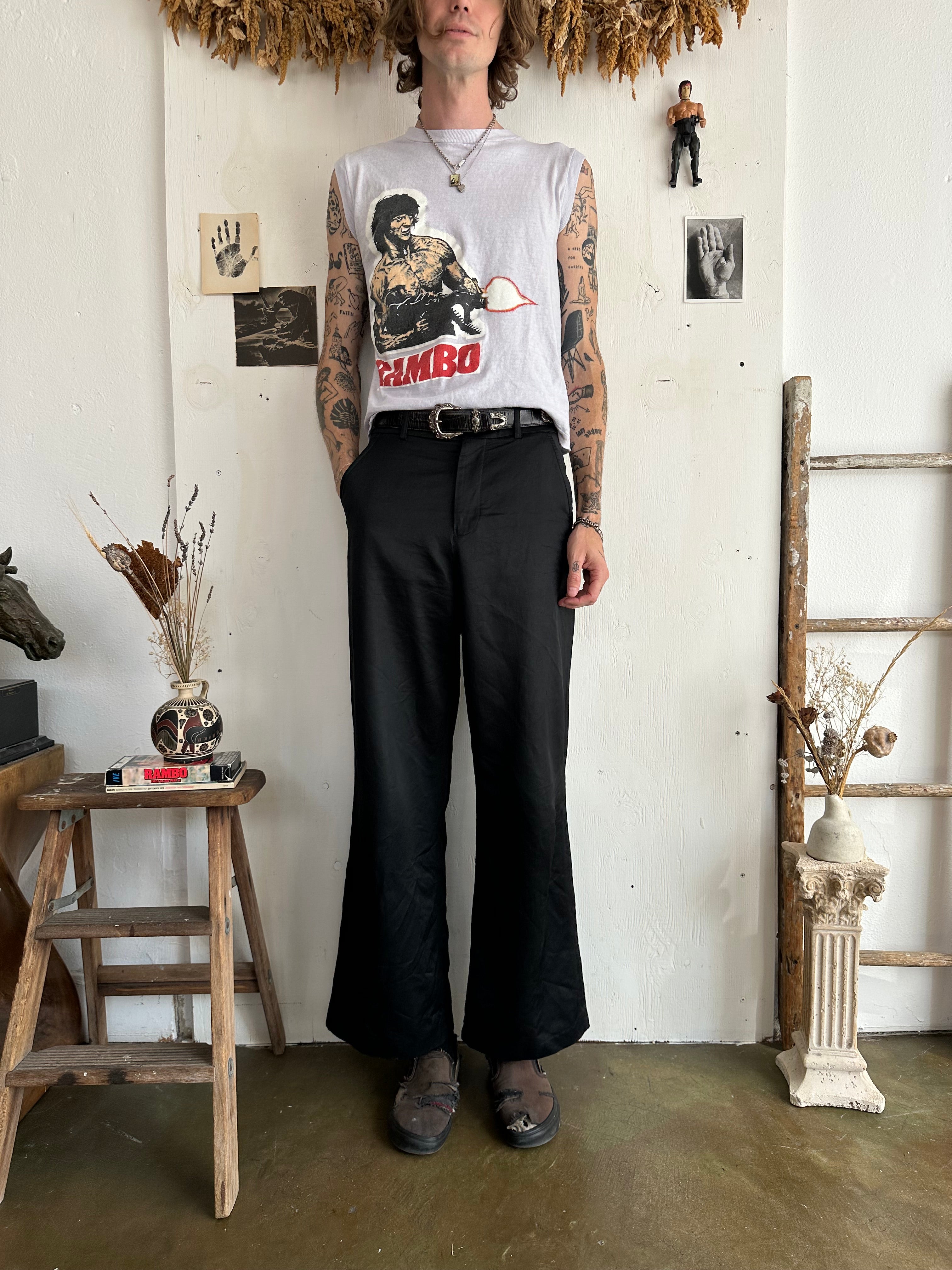 1980s Lavender Rambo Tank (Boxy M)