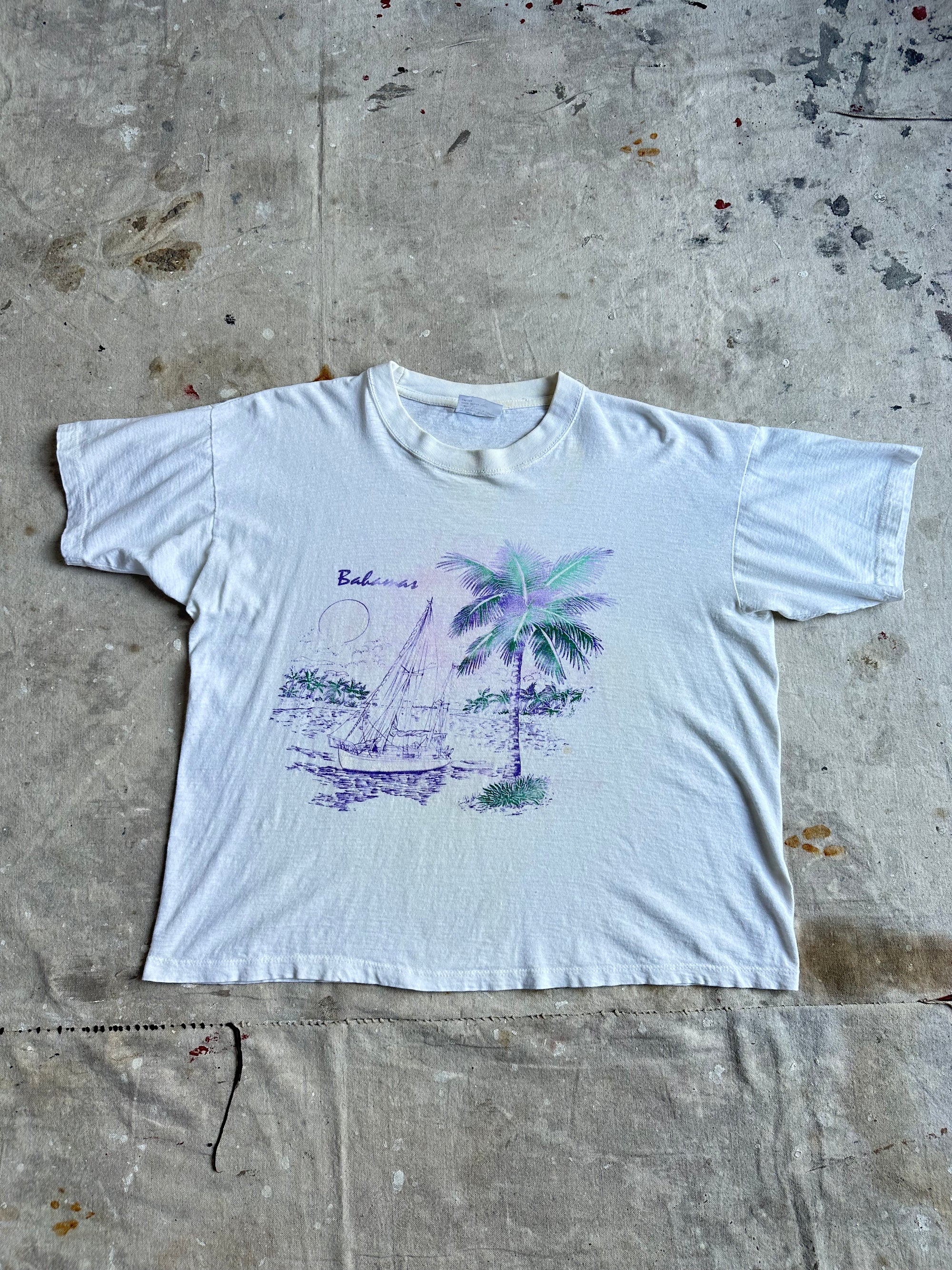 2000s Faded Bahamas T-shirt