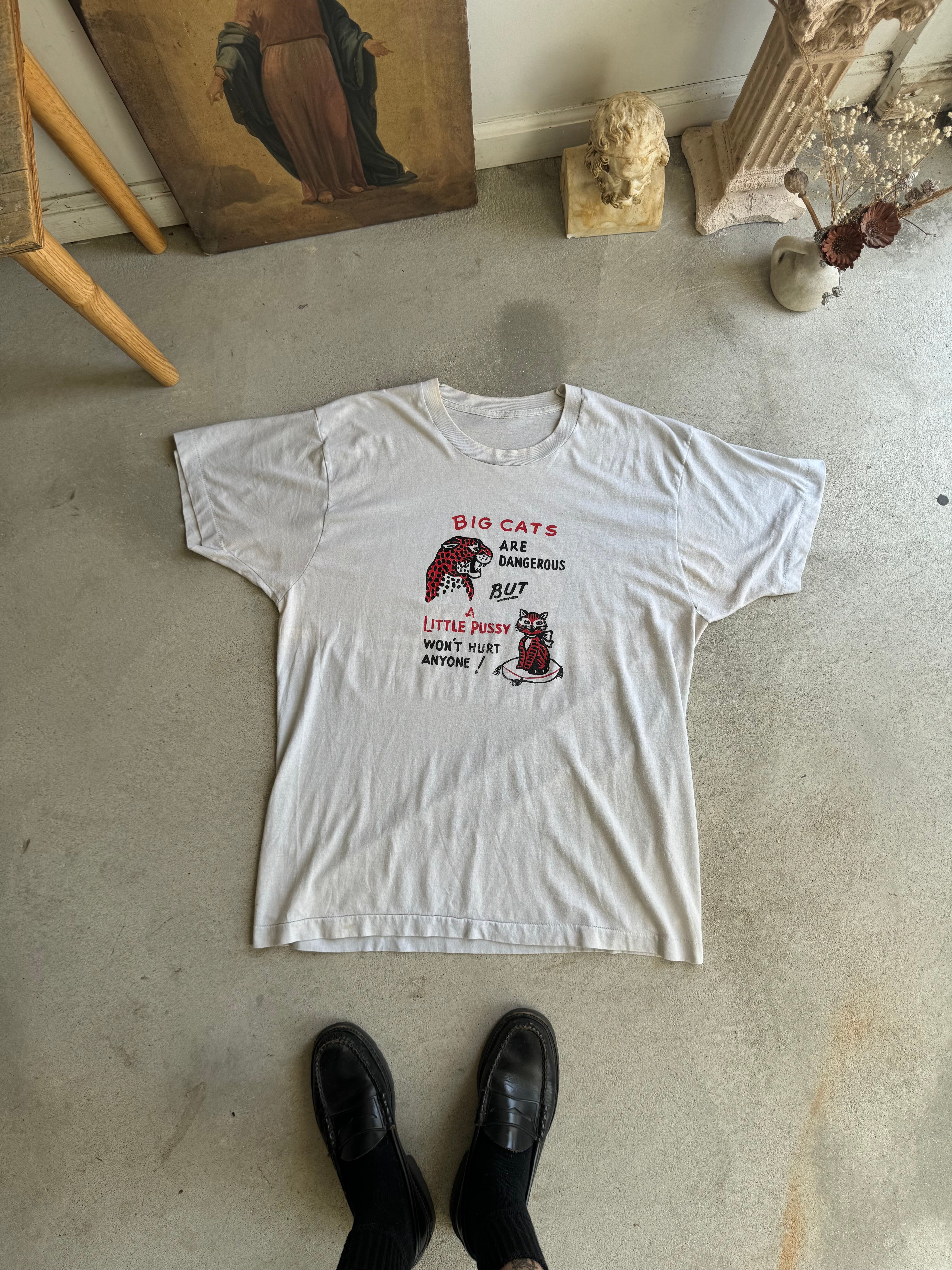 1980s Big Cats / Little Pussy T-Shirt (XL)