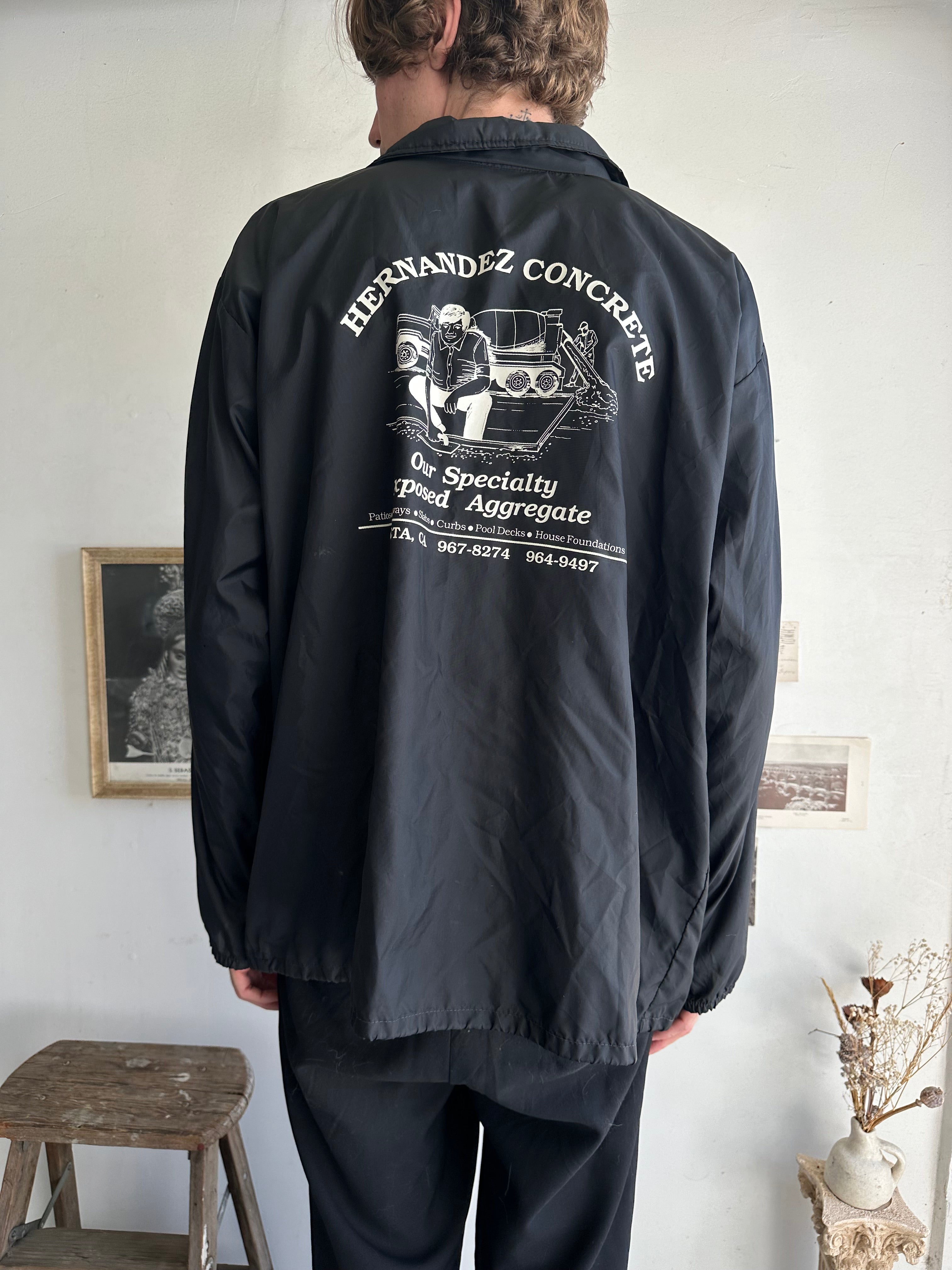 1980s Hernandez Concrete Windbreaker (XL)