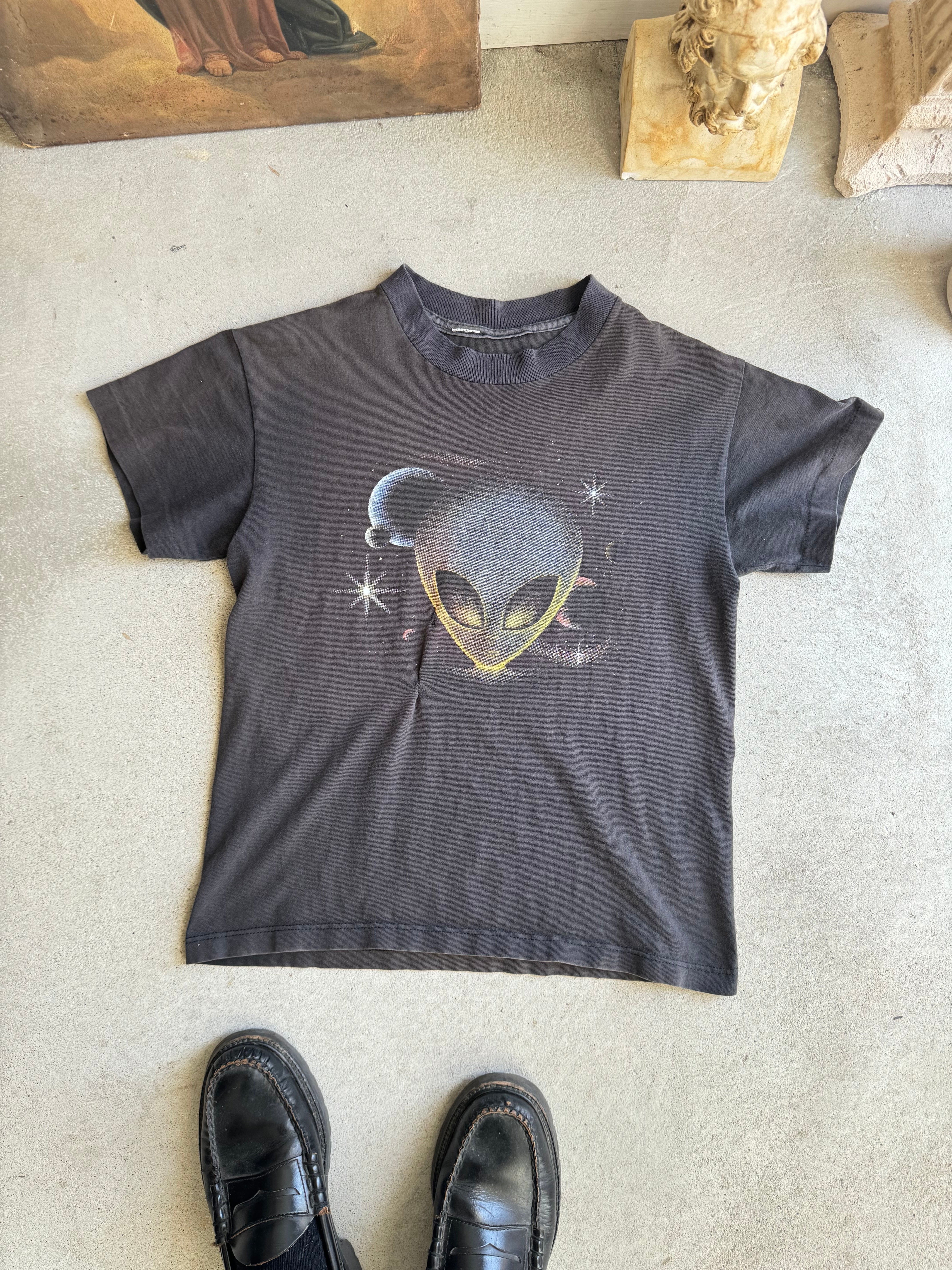 1990s Faded Alien T-Shirt (S)