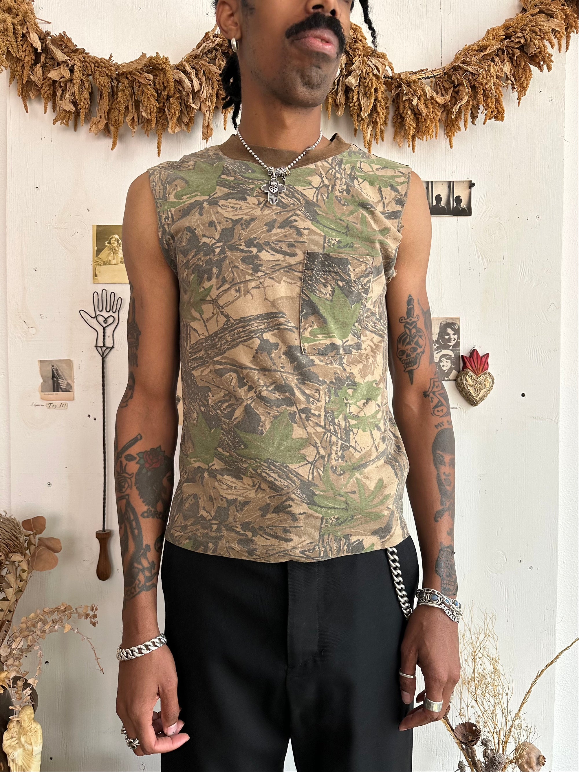 1980s Realtree Camo Muscle Tee