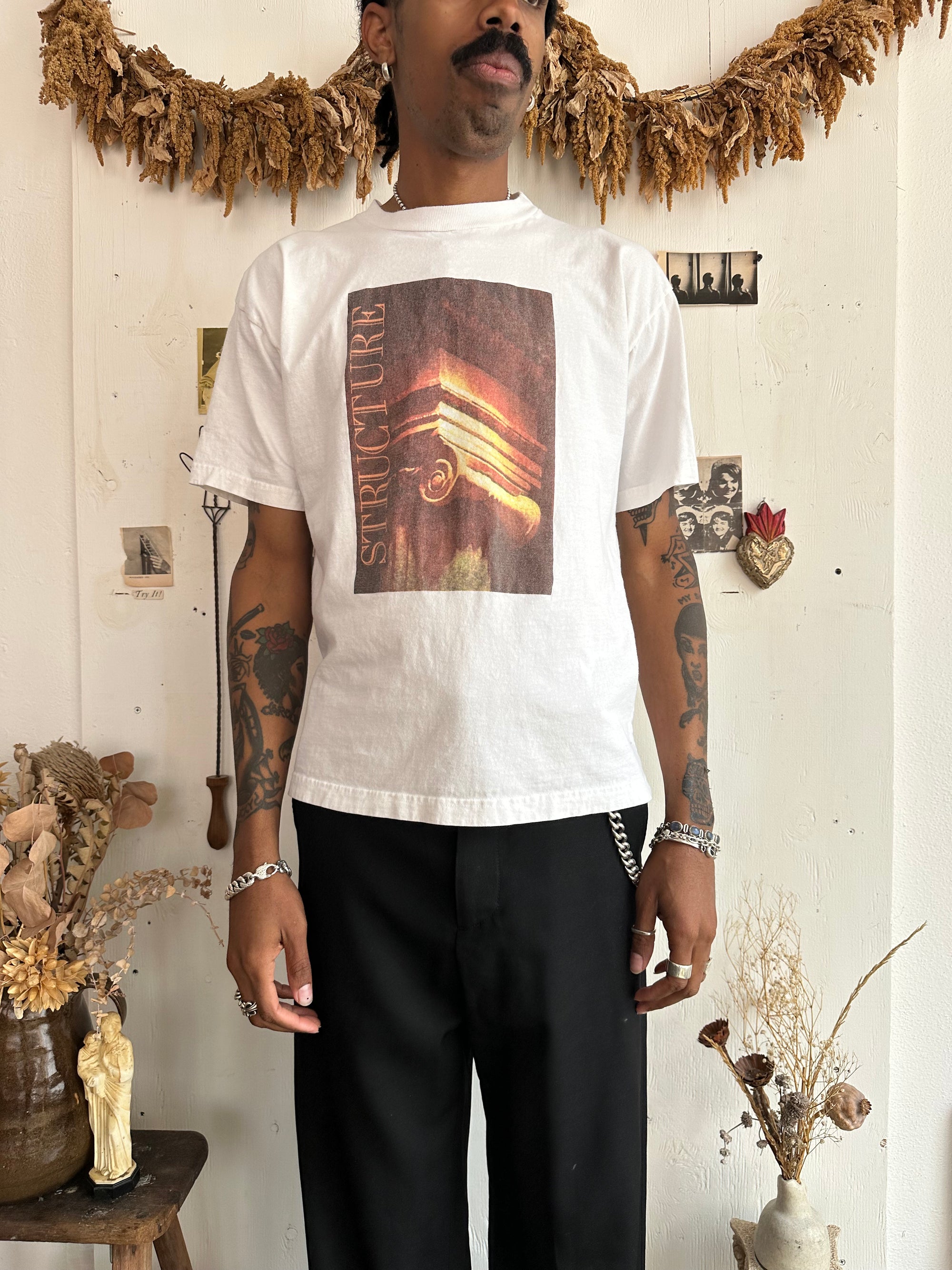 2000s Structure Column Tee