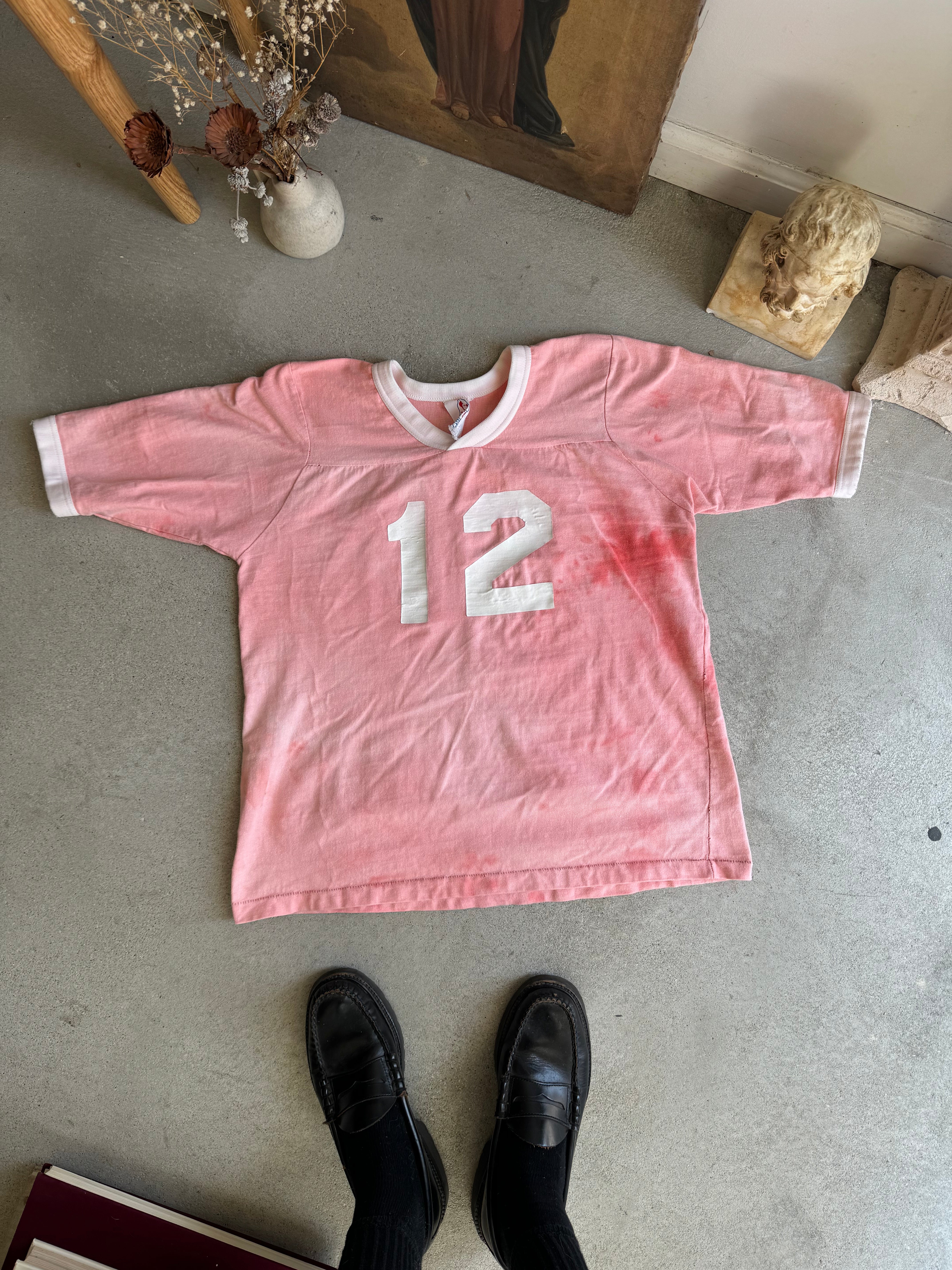 1980s #12 Football Jersey T-Shirt (M)