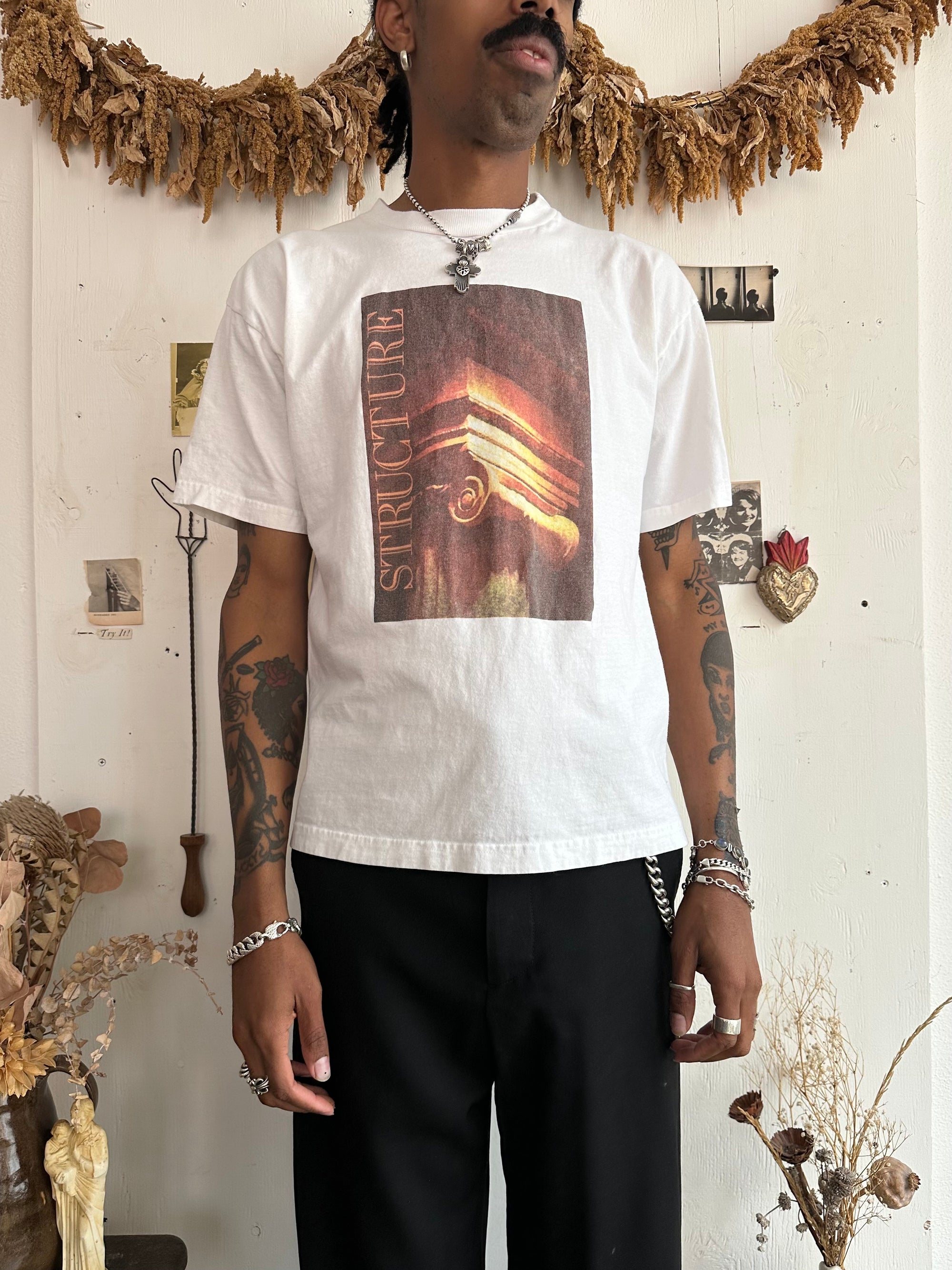 2000s Structure Column Tee