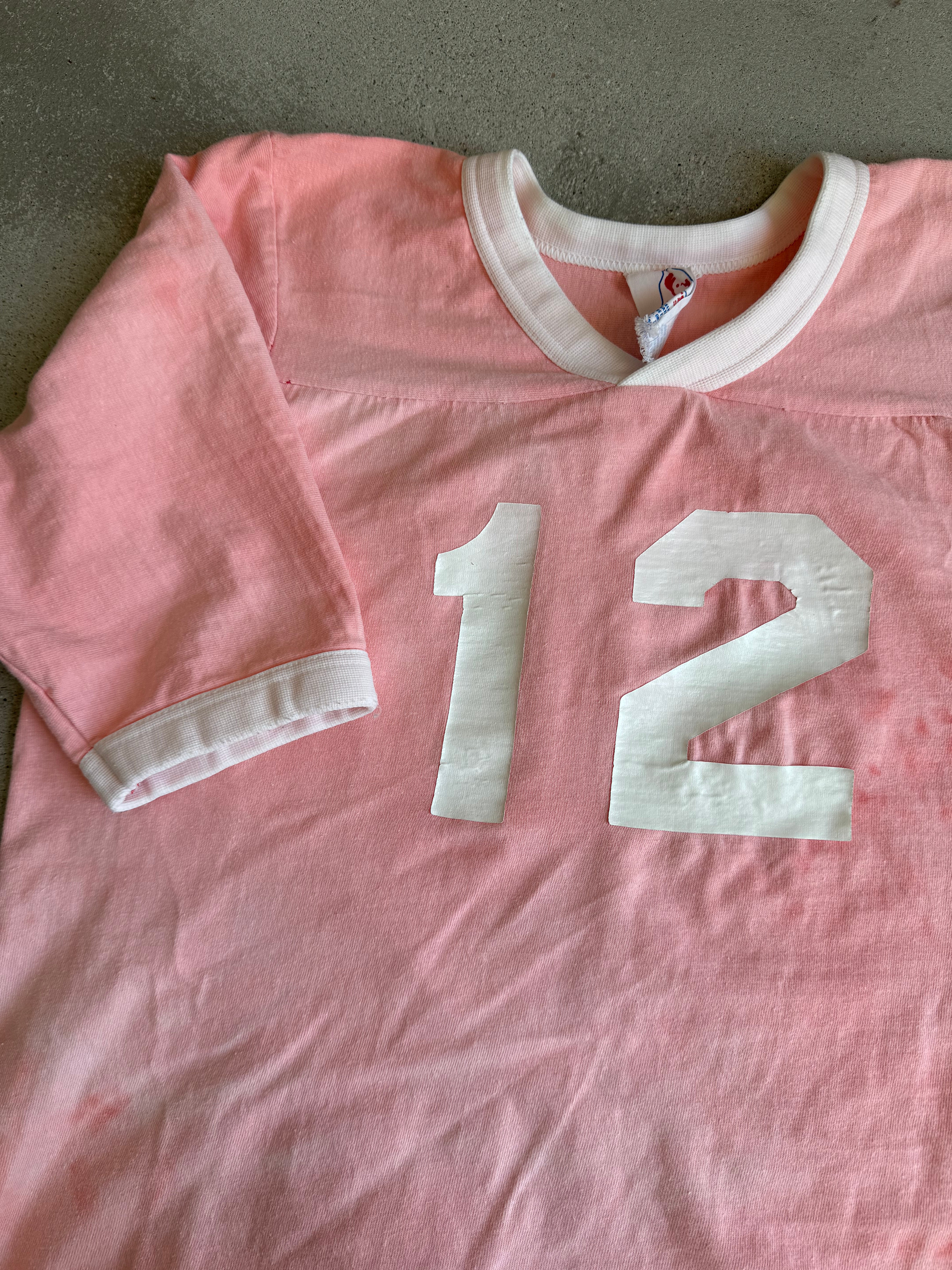 1980s #12 Football Jersey T-Shirt (M)