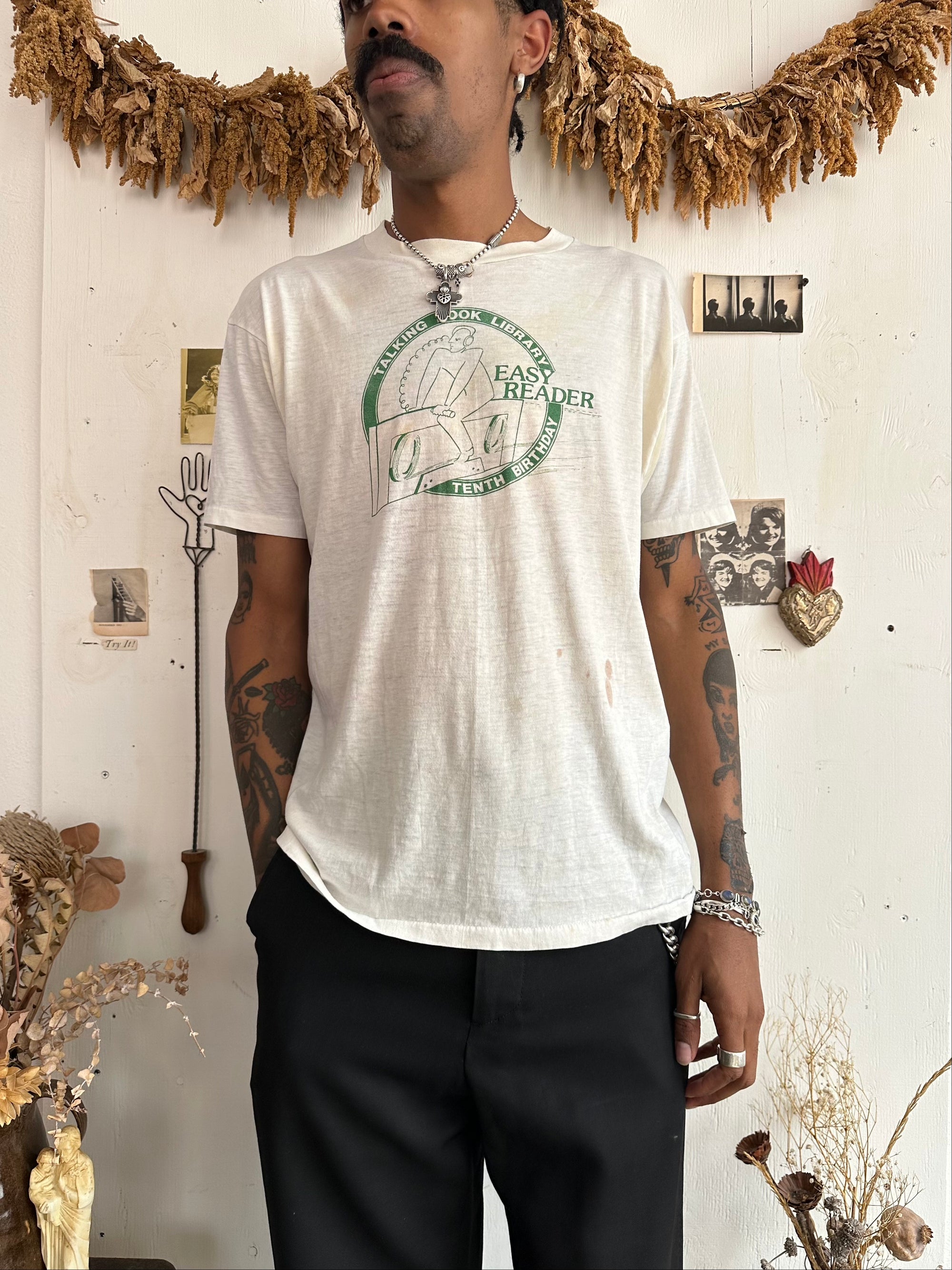 1980s Thrashed Easy Reader Tee