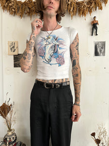 1970s Unicorn Tiny Tee (XS)