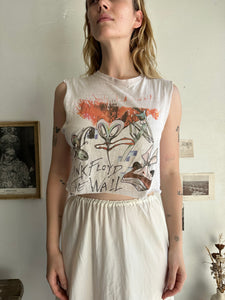 1978 Shredded Pink Floyd The Wall Tee (Cropped M)