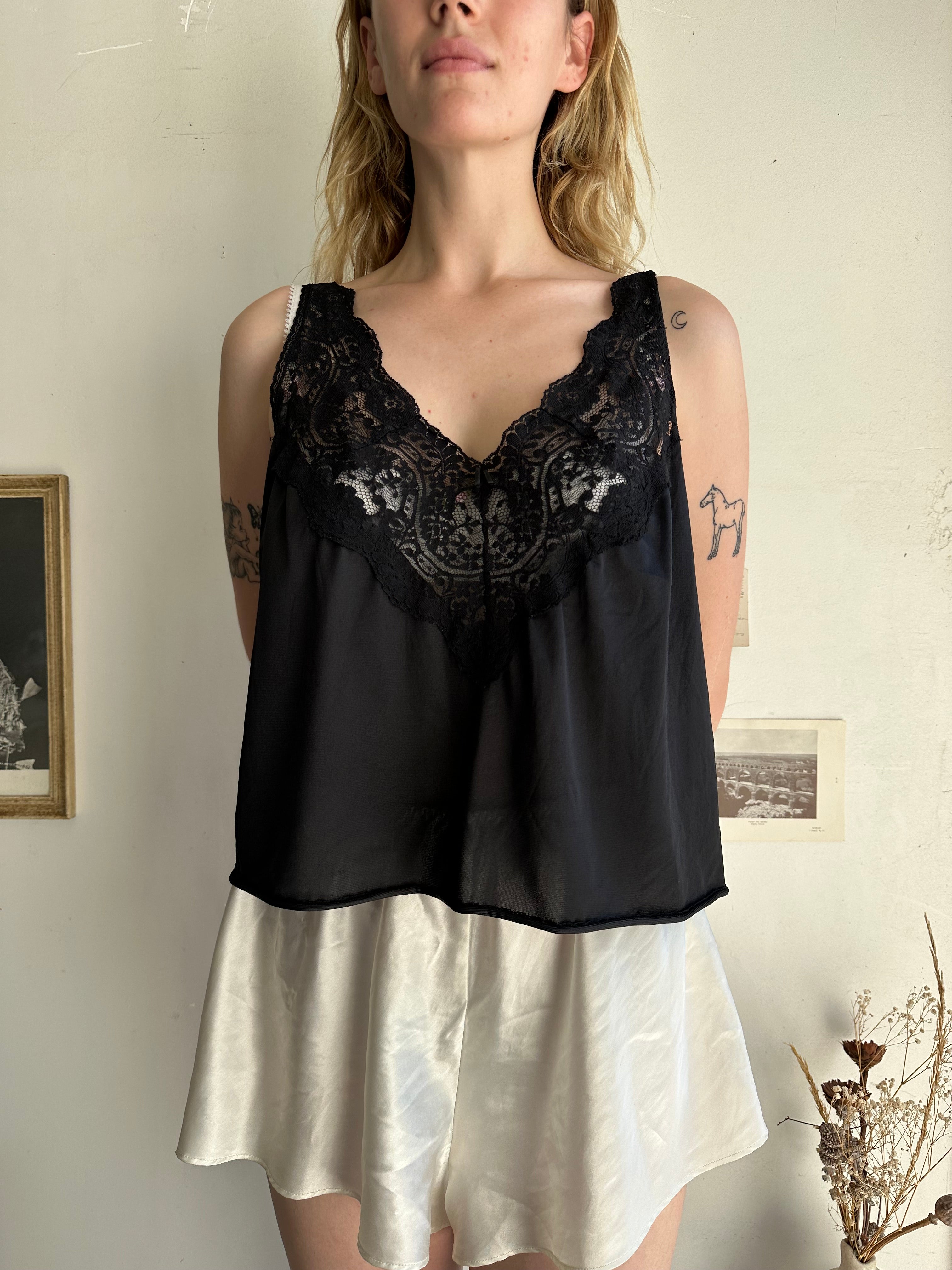 Black Lace Cami (XL)