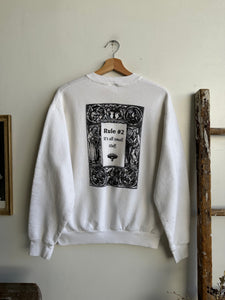 1980s Rules For Life Sweatshirt (L)