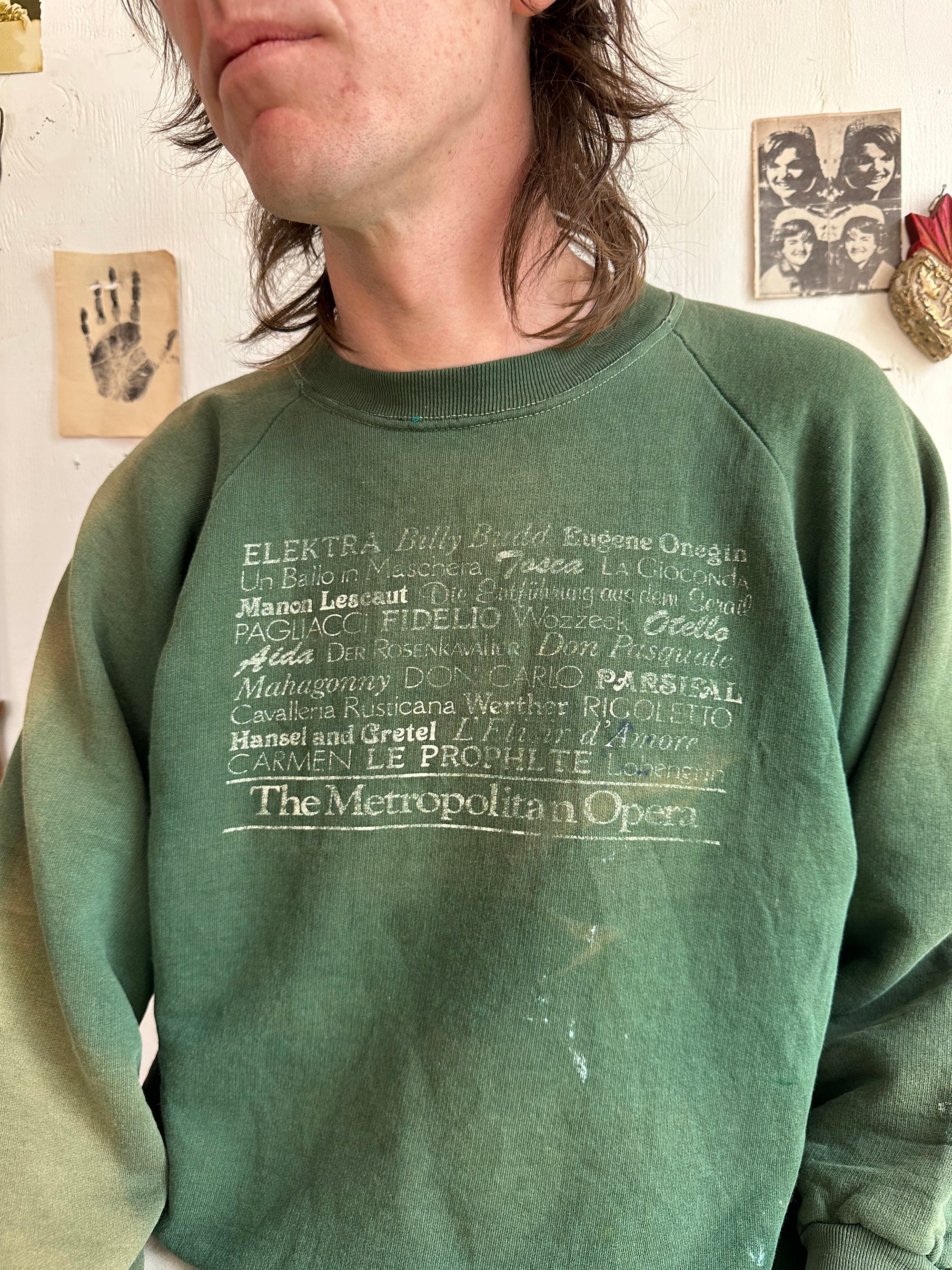 1970s Sunfaded The Metropolitan Opera Sweatshirt