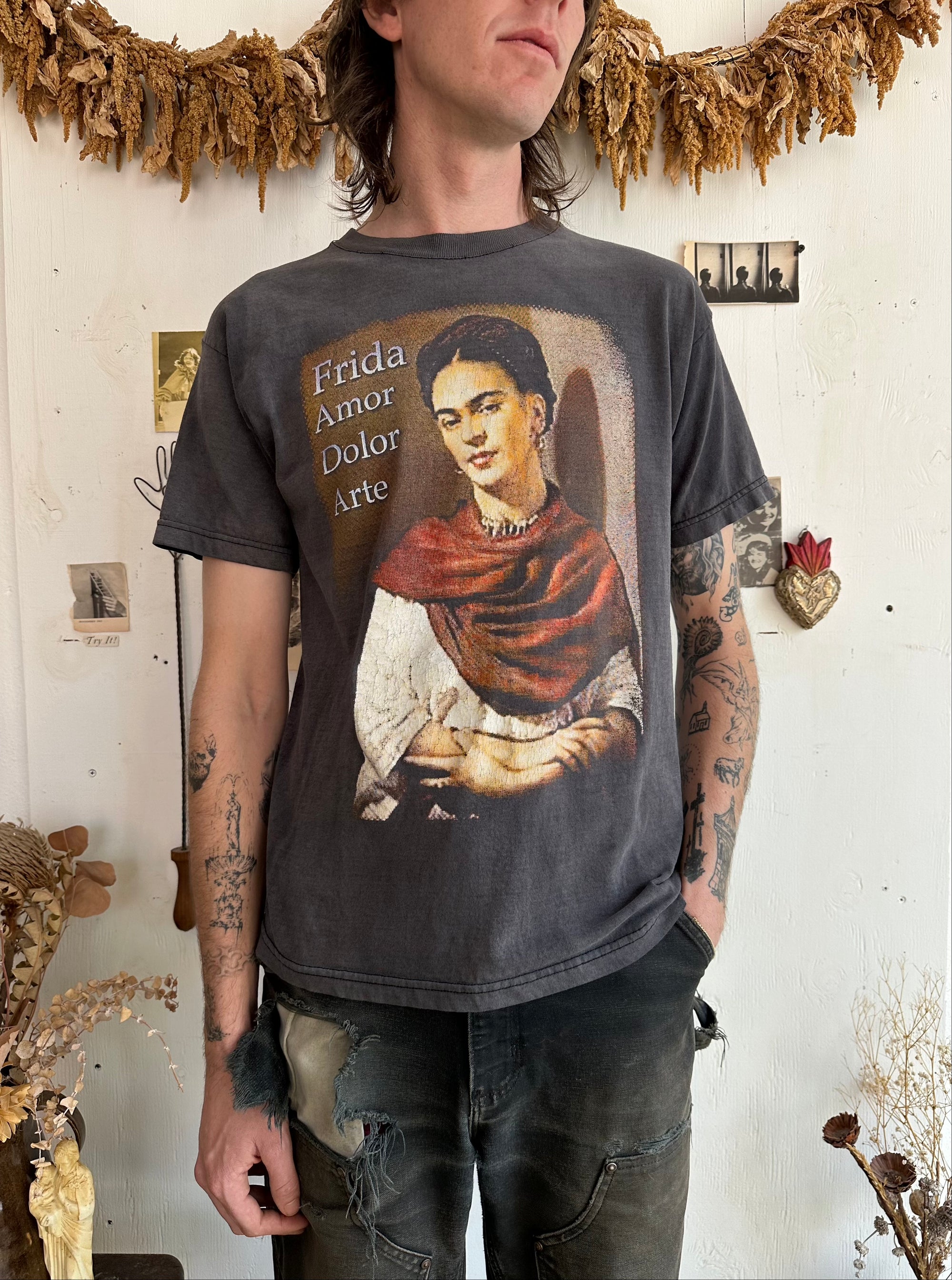 1990s Faded Frida Kahlo Tee