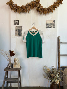 1970s Green Athletic Tee (M/L)