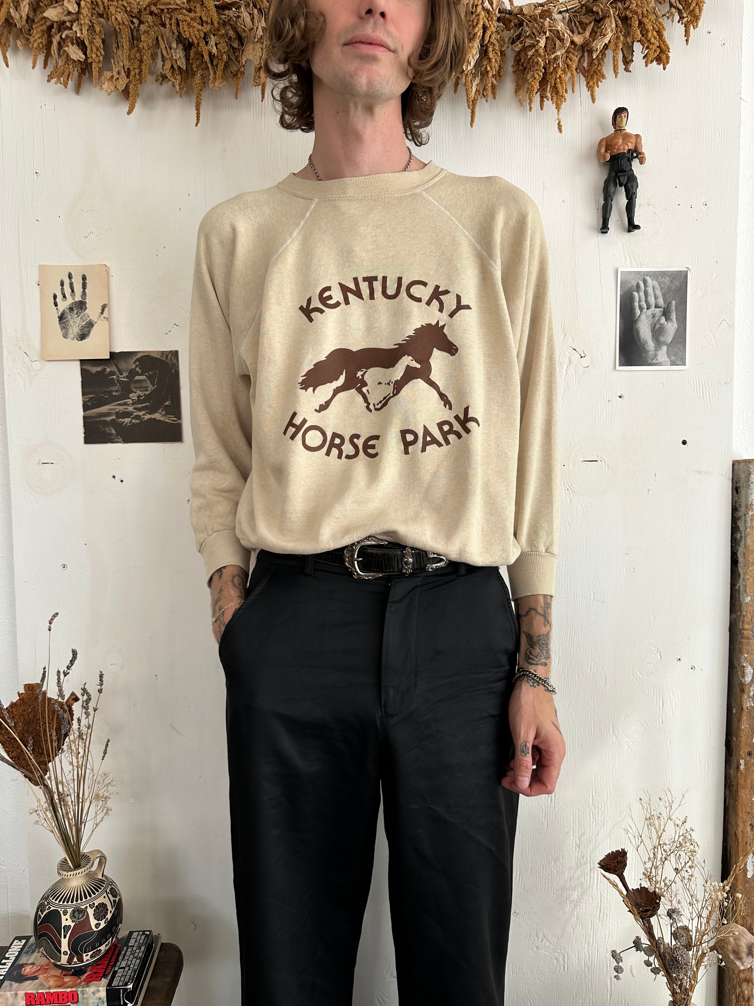 1980s Kentucky Horse Park Sweatshirt (Boxy M/L)