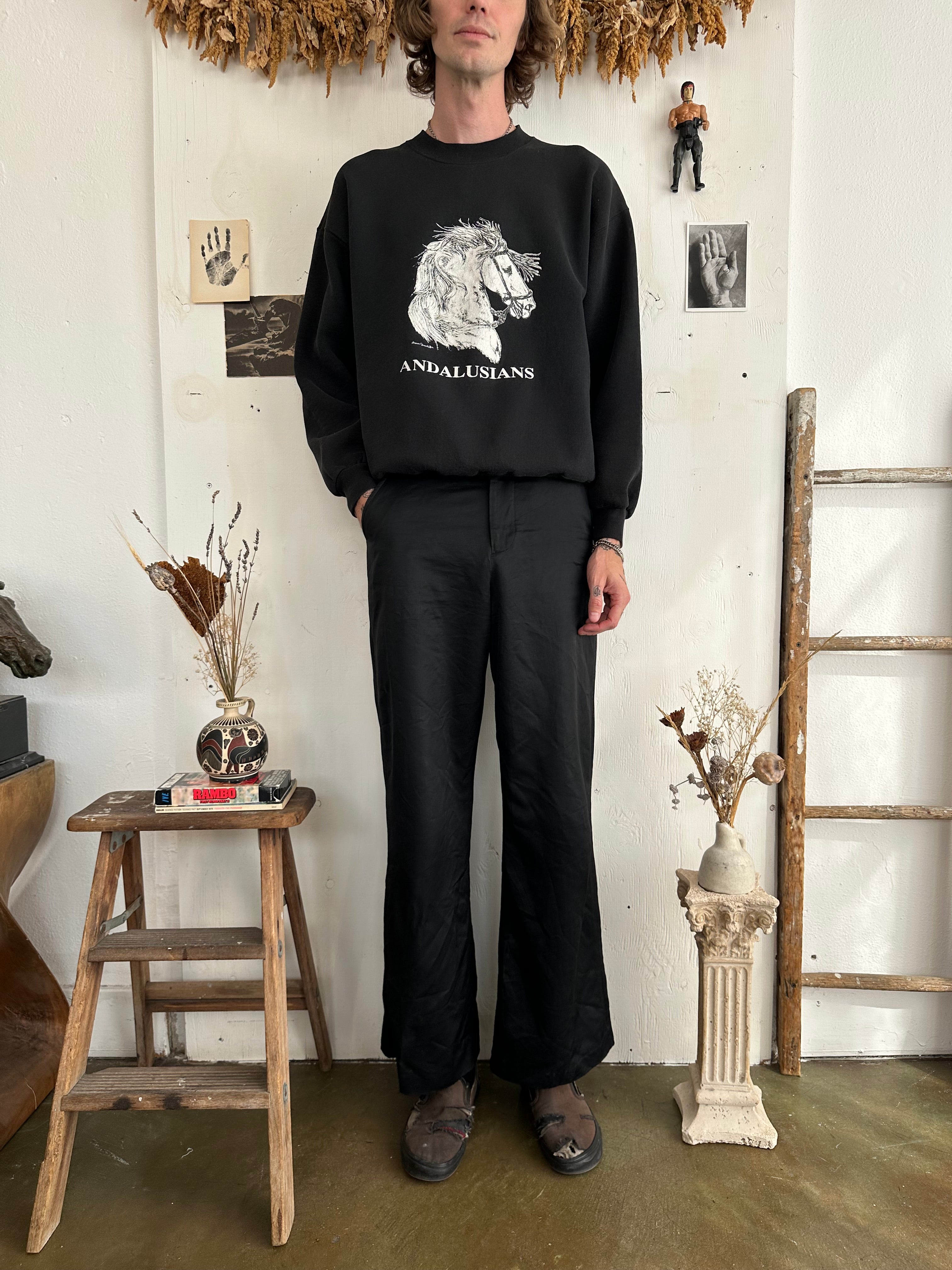 1990s Andalusian Sweatshirt (Boxy L)