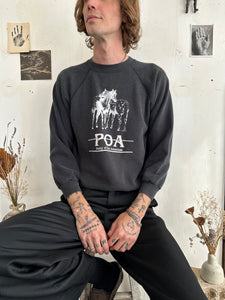 1980s Pony Sweatshirt (Boxy M)
