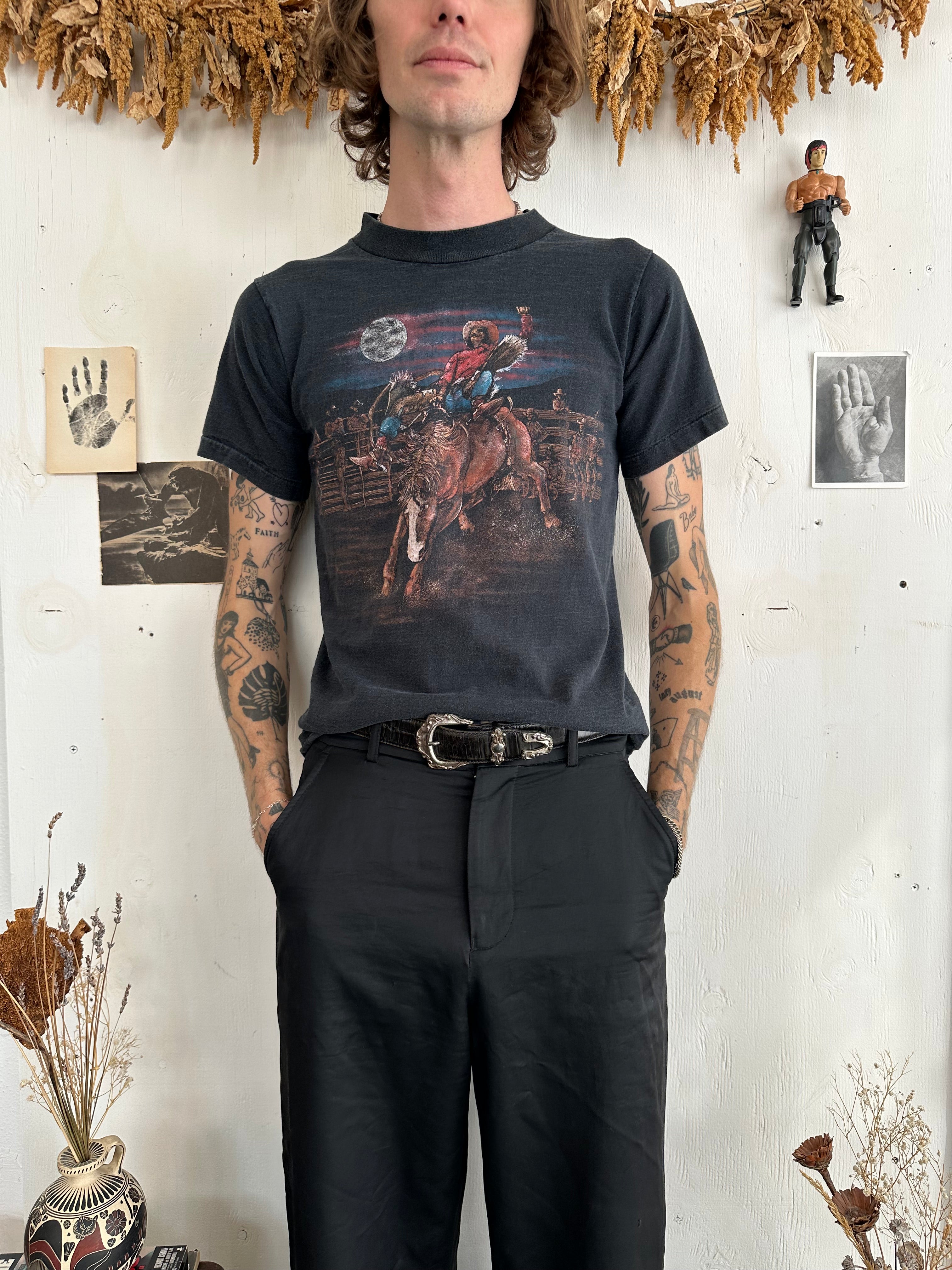 1990s Rodeo Cowboy Tee (M)