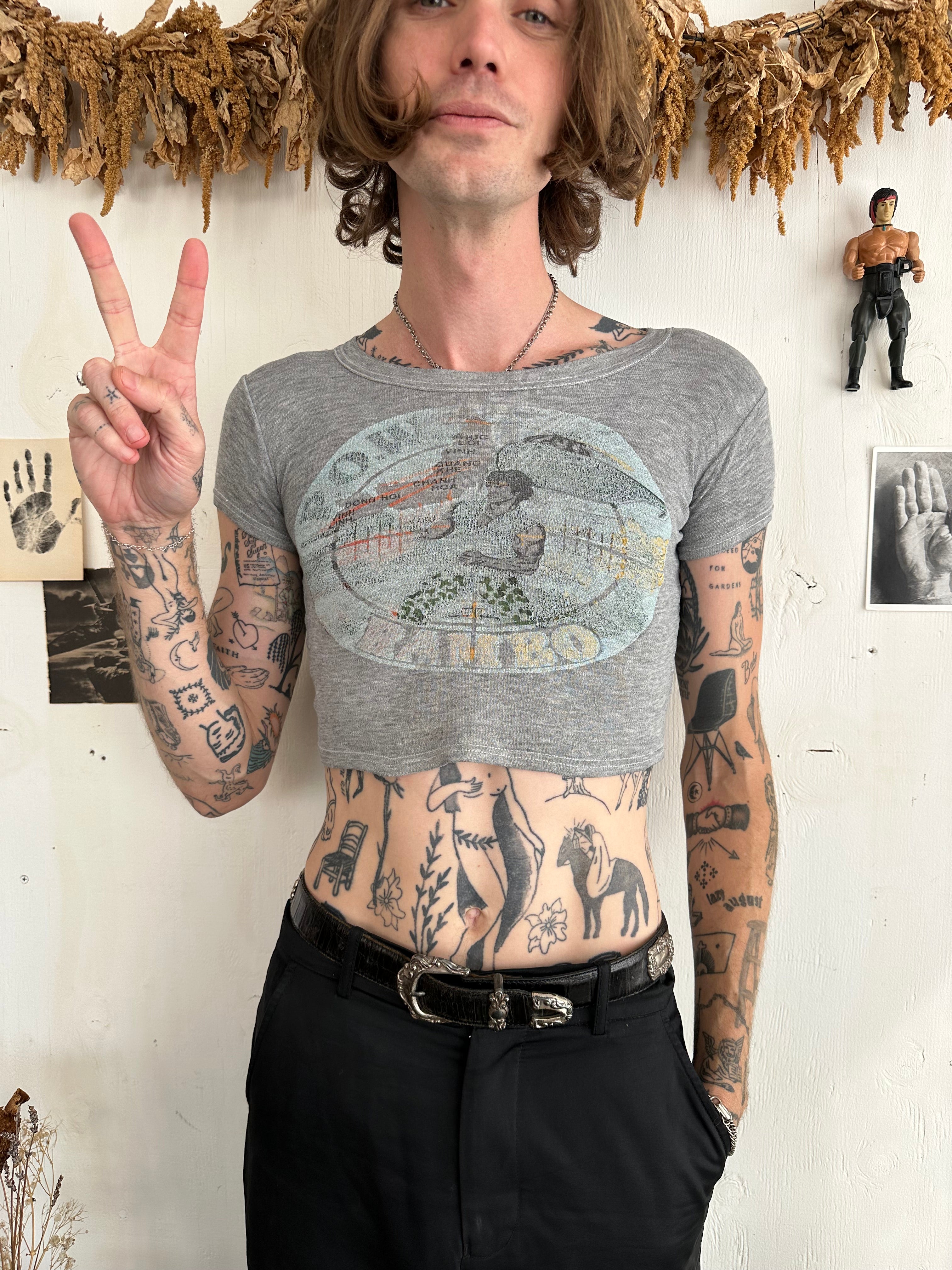 1980s Rambo Tiny Tee (XS)