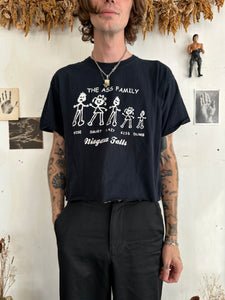 2000s The Ass Family Cropped Tee (Boxy S/M)