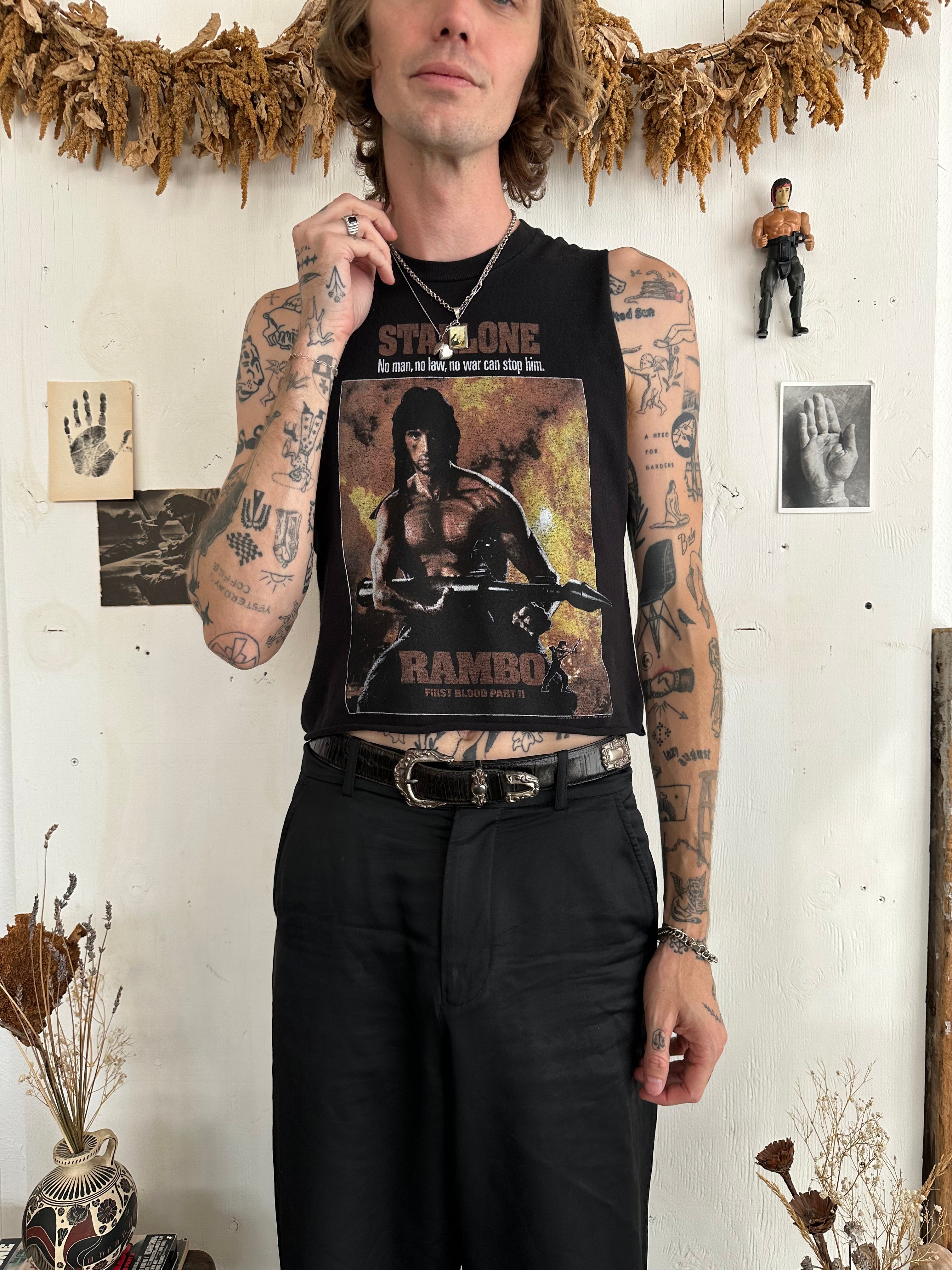 2000s Rambo Bootleg Tank (XS/S)