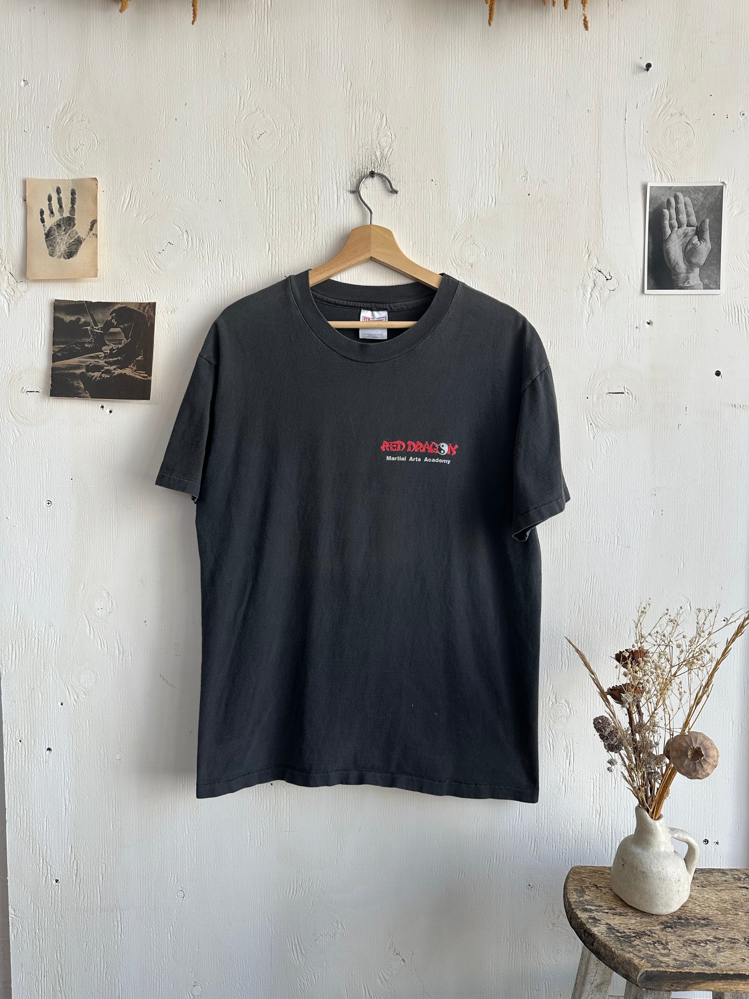 1990s Red Dragon Martial Arts Tee (L)