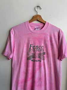 1990s Tie-Dye Fence Builders T-Shirt (M/L)