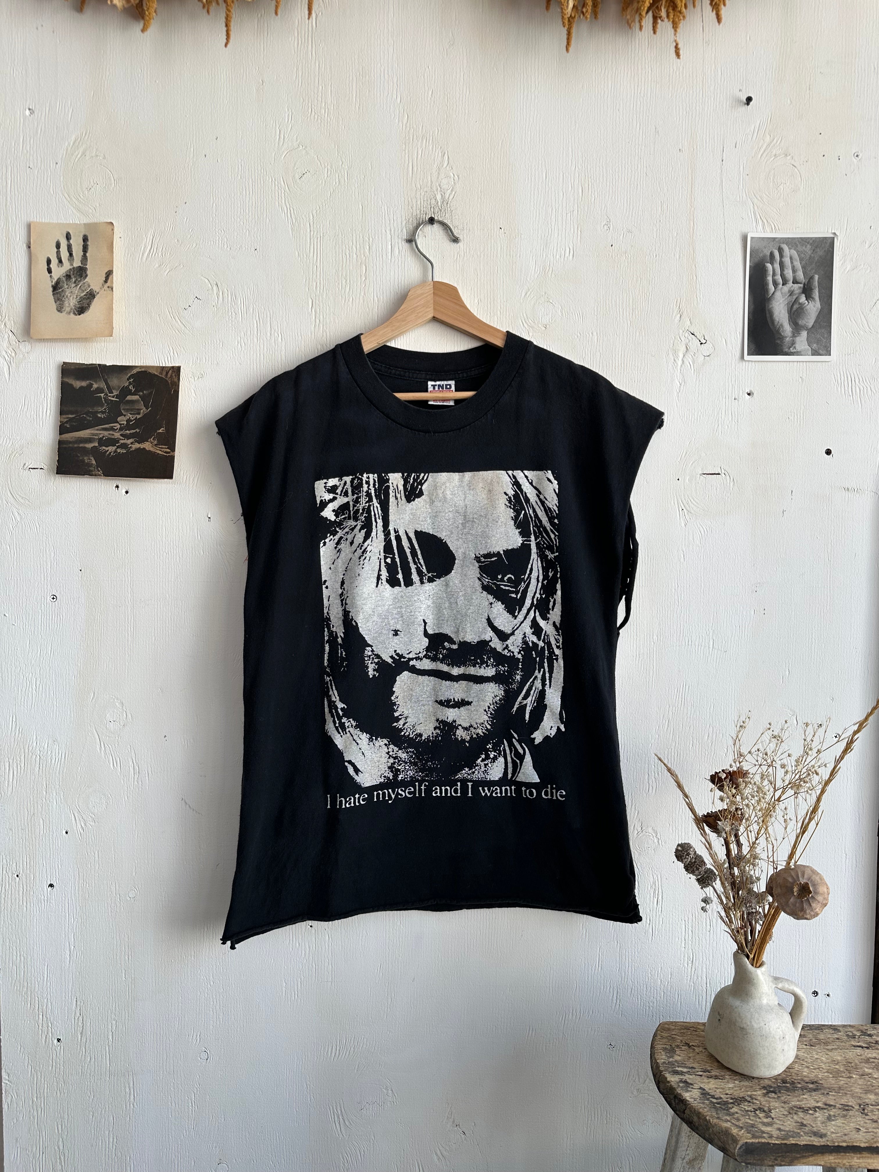 Late 1990s/2000s Kurt Cobain/Nevermind Bootleg Tee (L/XL)
