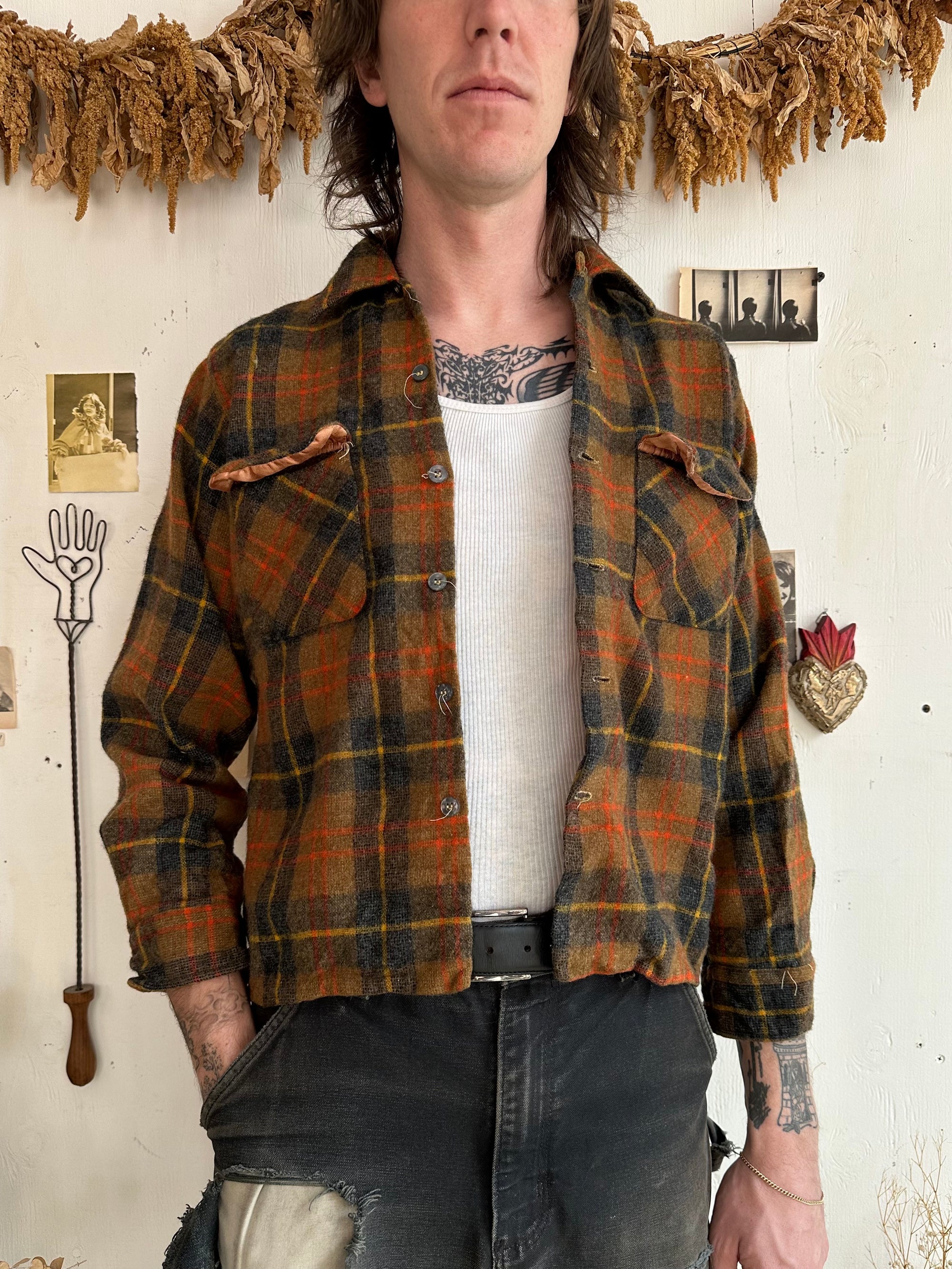 1960s Wool Flannel