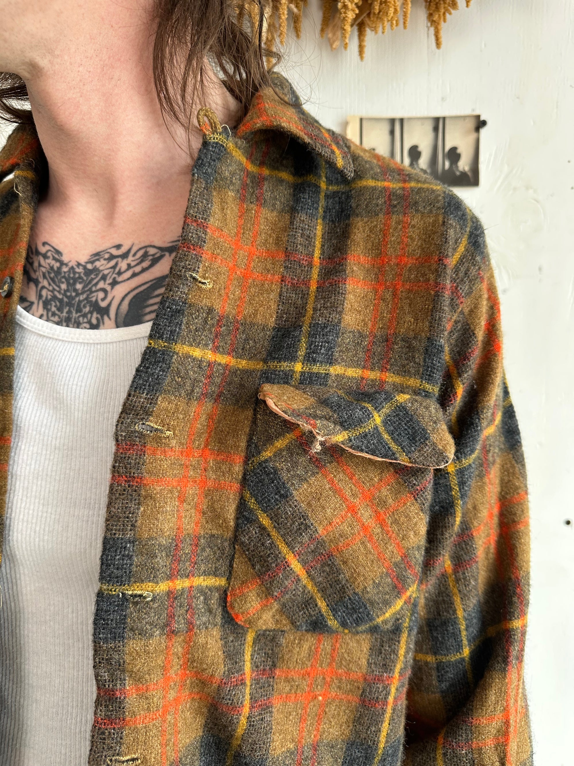 1960s Wool Flannel