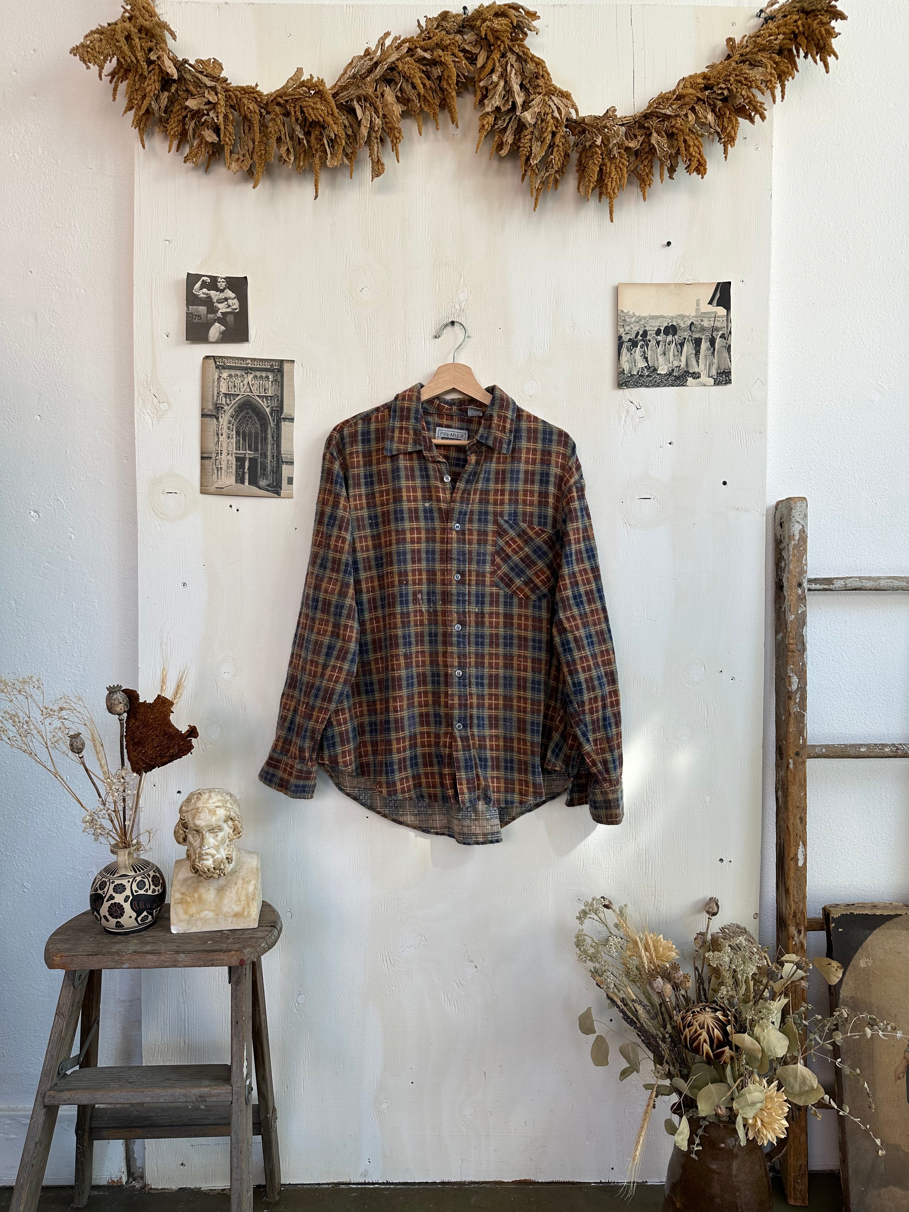 1990s Well-Worn Soft Cotton Flannel (XL)