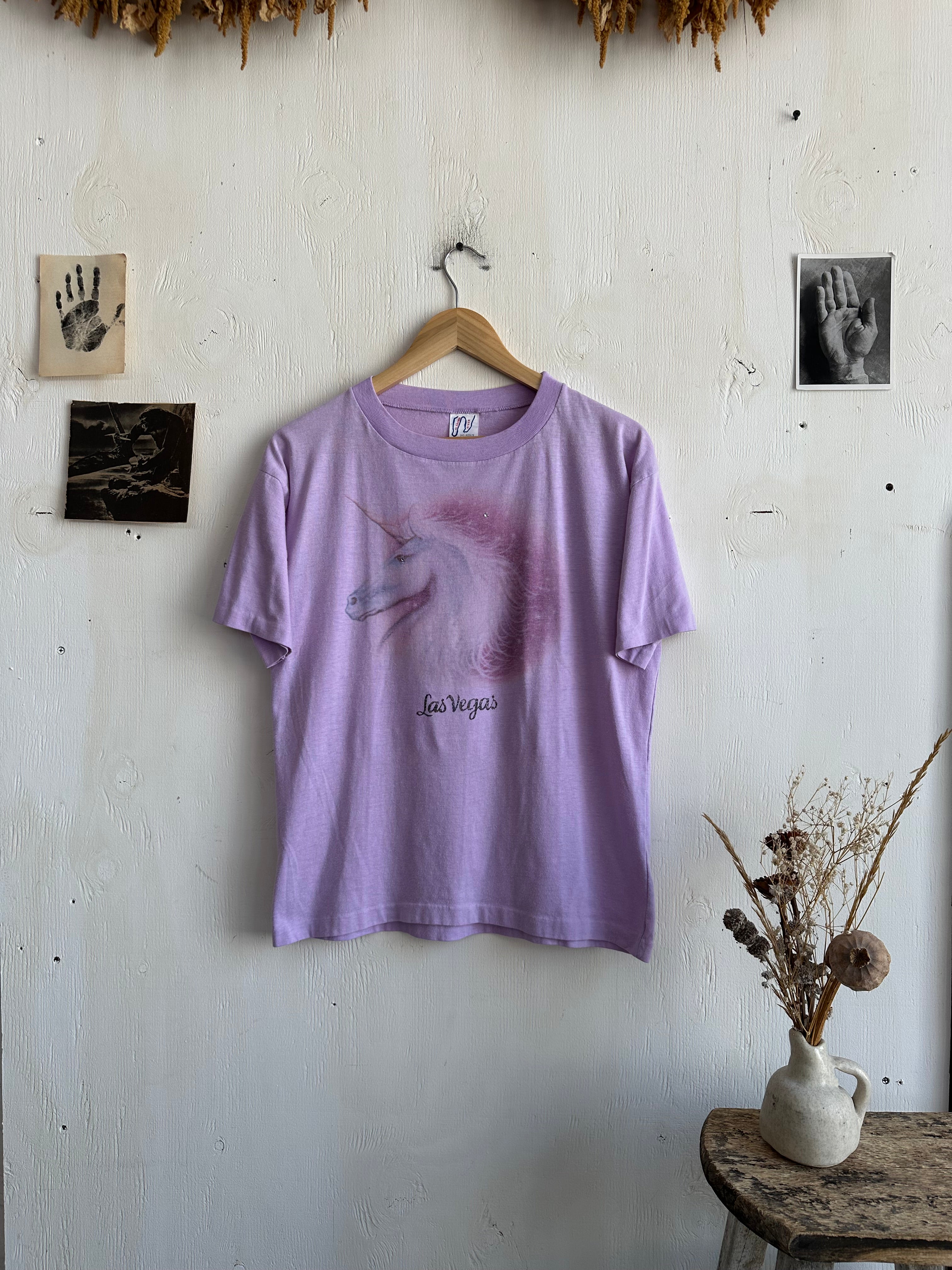 1980s Las Vegas Unicorn Tee (Boxy M/L)