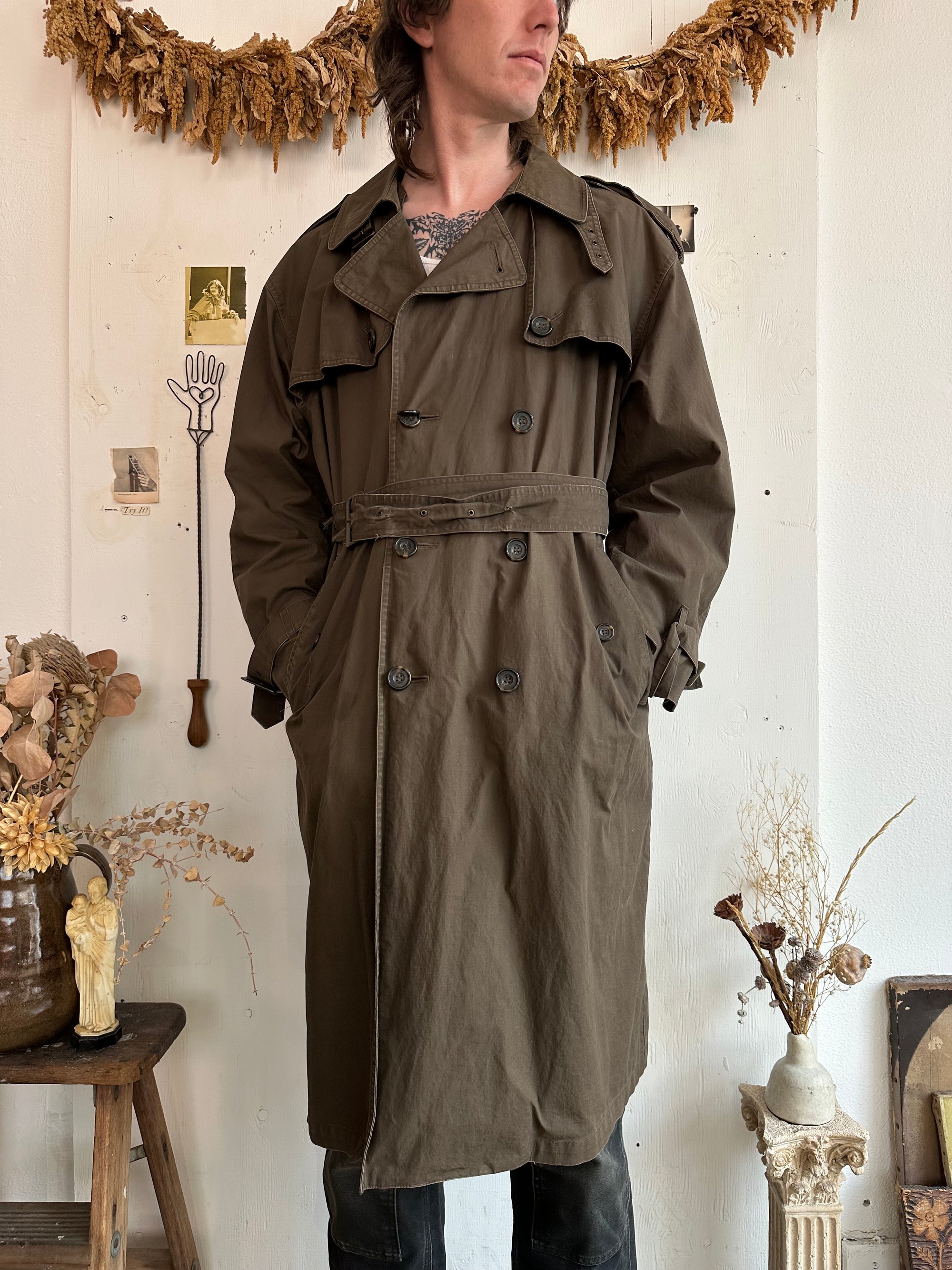 1980s Trench Coat