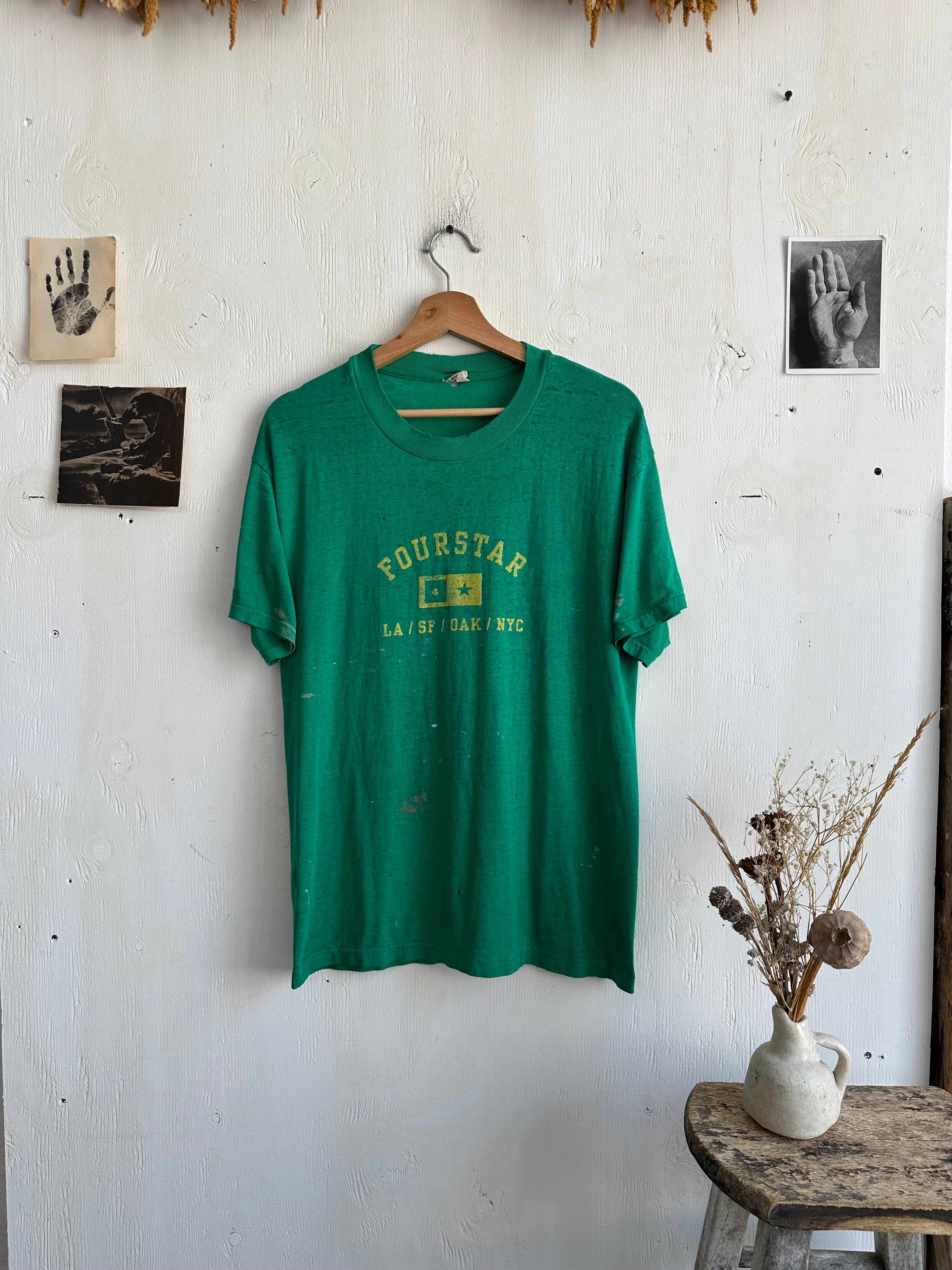 2000s Thrashed Fourstar Skateboarding Tee (XL)