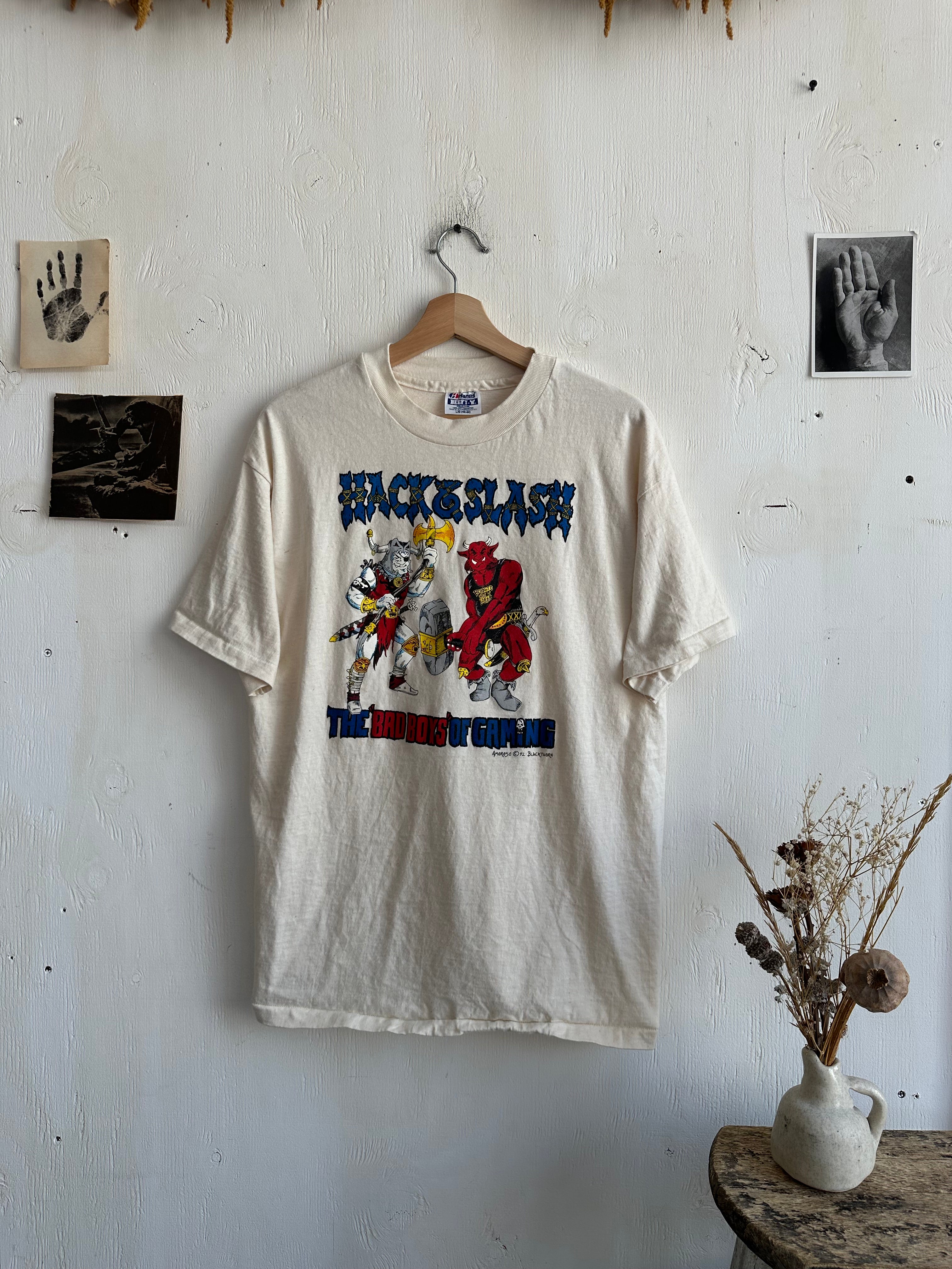 1992 Hack and Slash Gaming Tee (L)