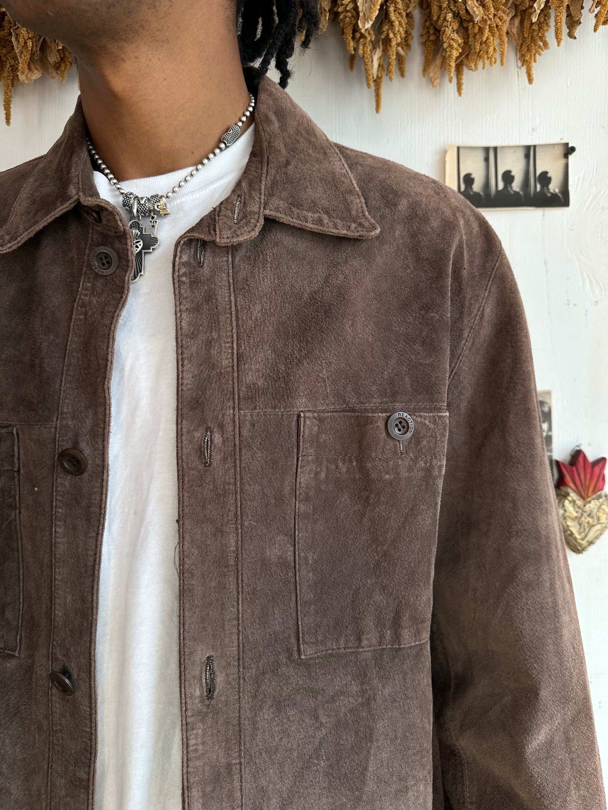 1990s Chopped Suede Jacket