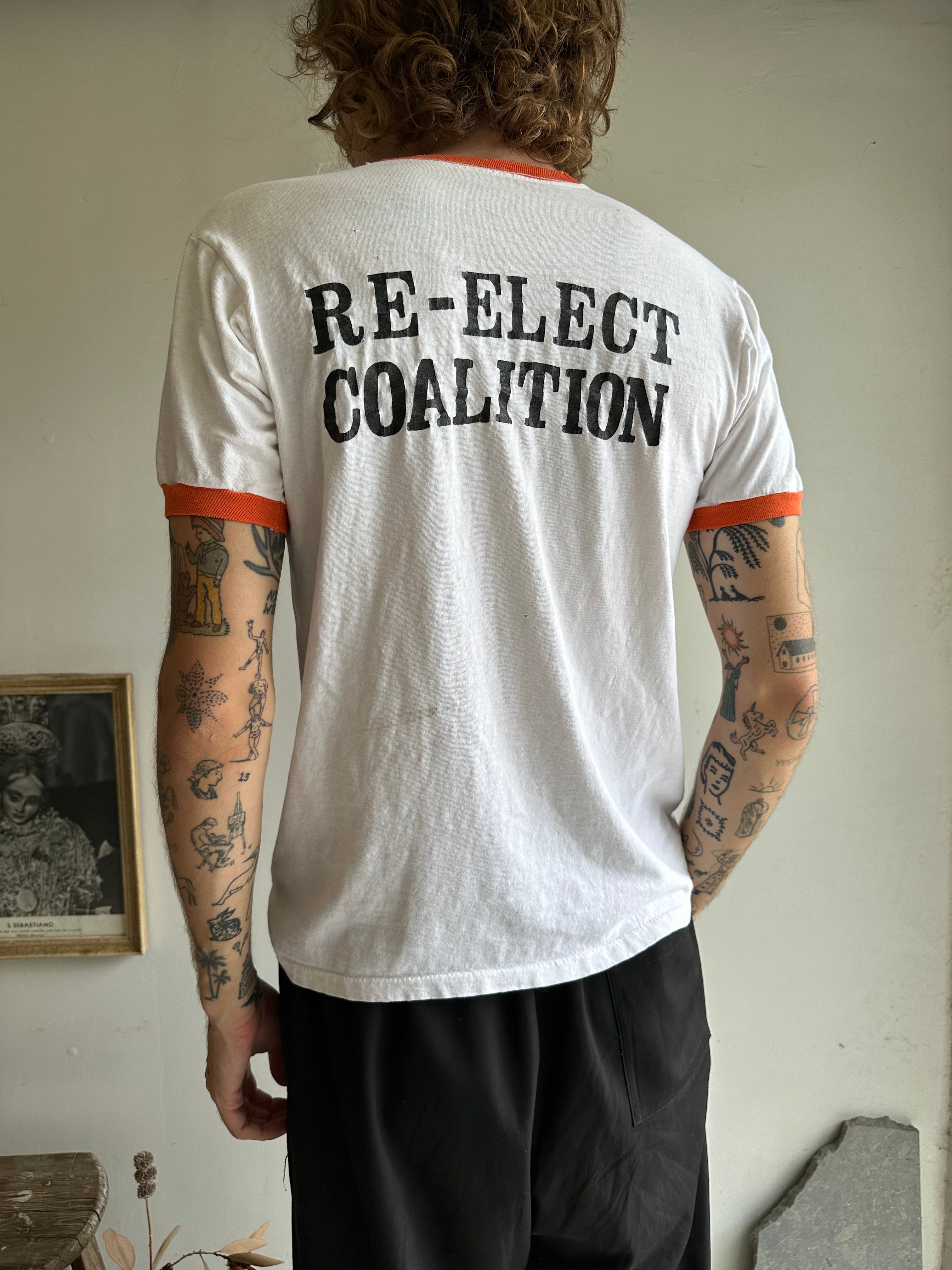 1970s Re-Elect Coalition T-Shirt (M)