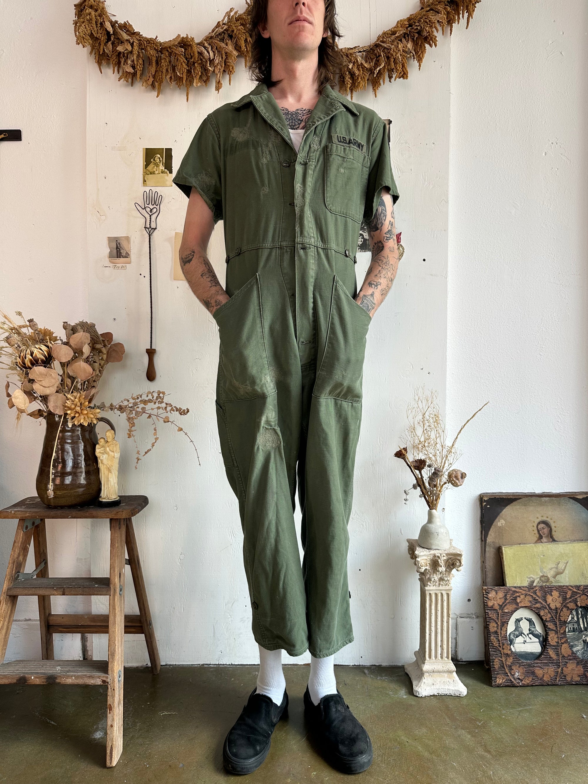 1985 Thrashed U.S. Army Jumpsuit